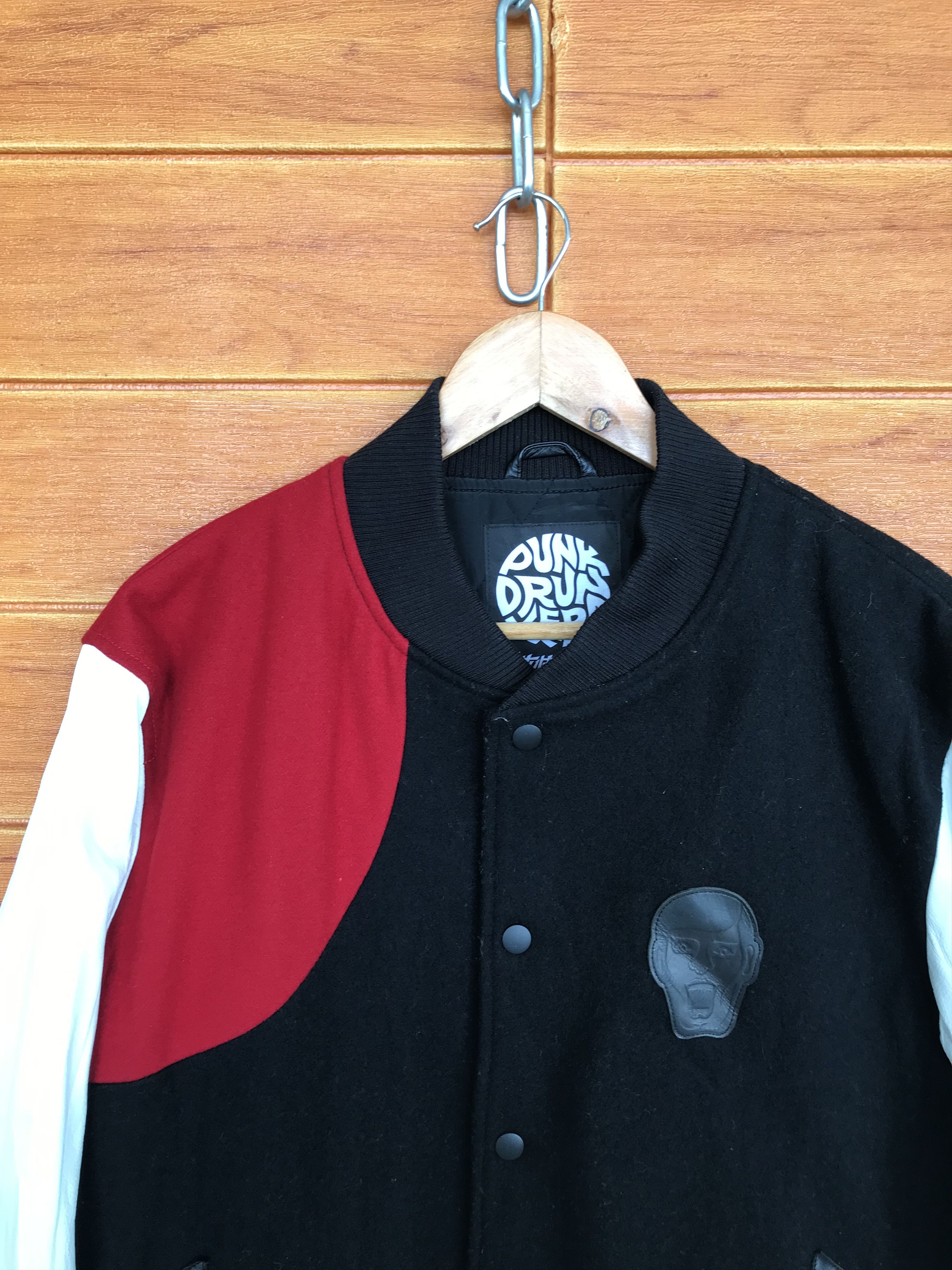 Japanese Brand Punk Drunkers Varsity Jacket Size US L / EU 52-54 / 3 - 9 Thumbnail