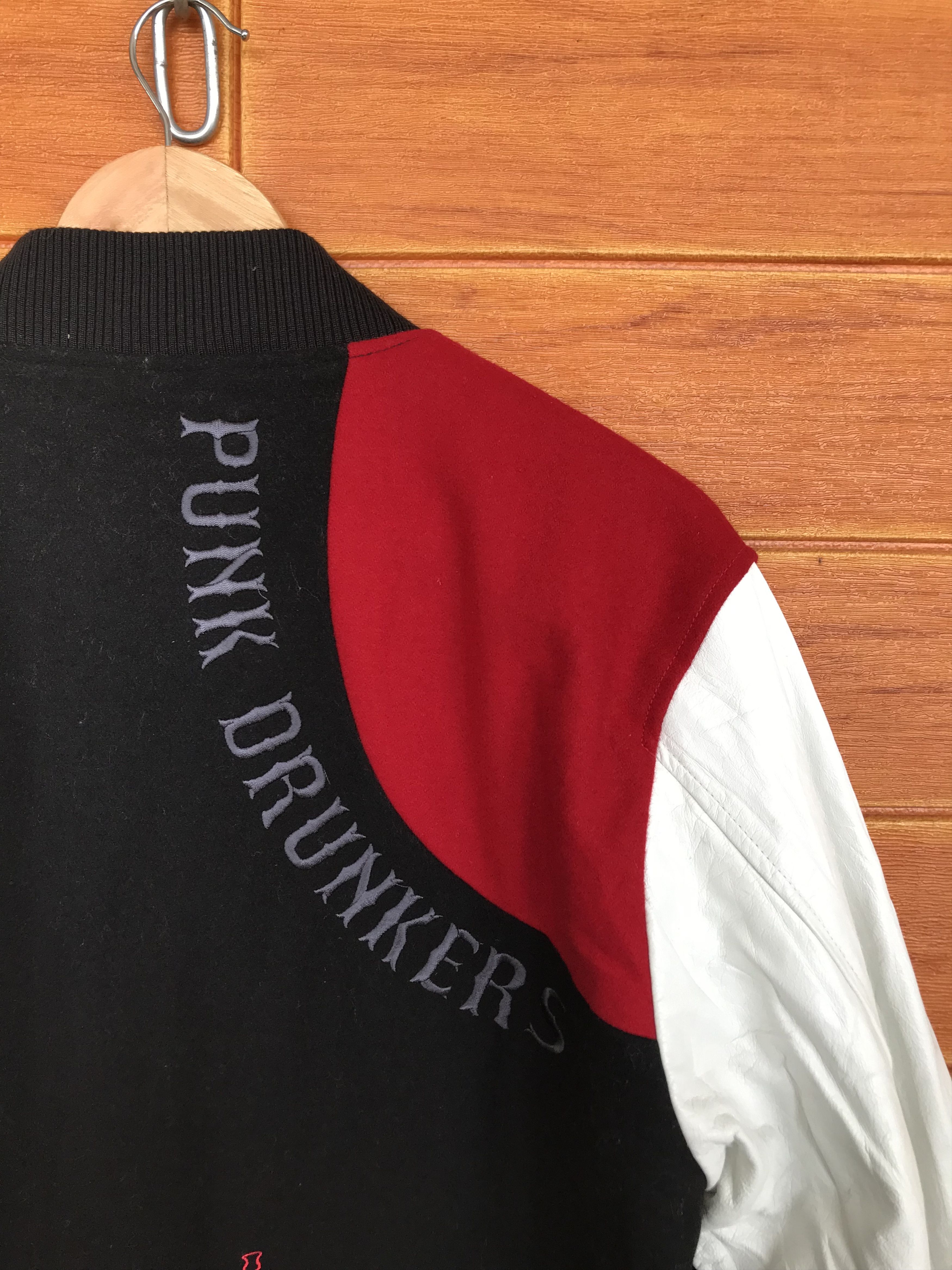 Japanese Brand Punk Drunkers Varsity Jacket Size US L / EU 52-54 / 3 - 5 Thumbnail