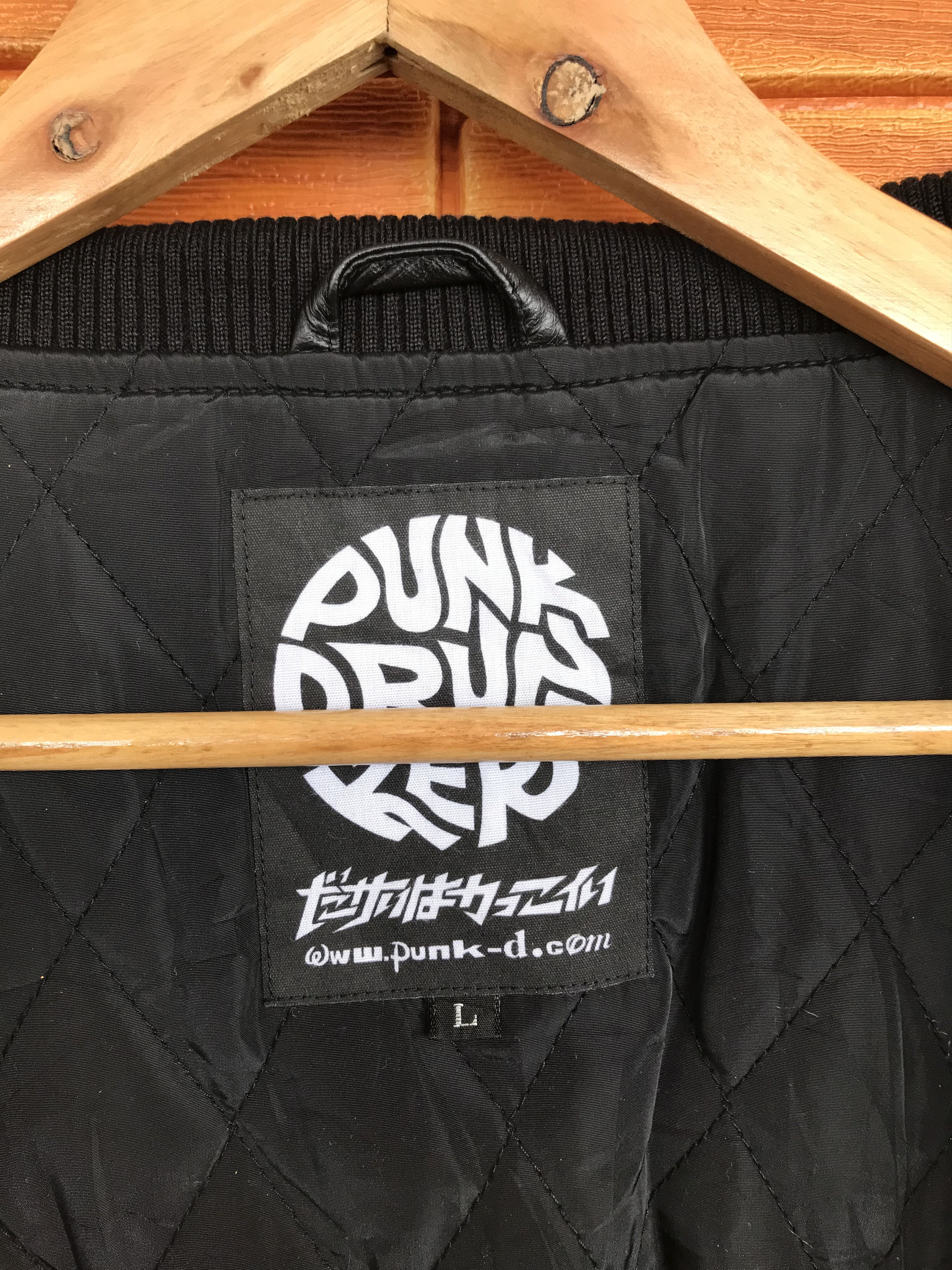 Japanese Brand Punk Drunkers Varsity Jacket Size US L / EU 52-54 / 3 - 10 Thumbnail