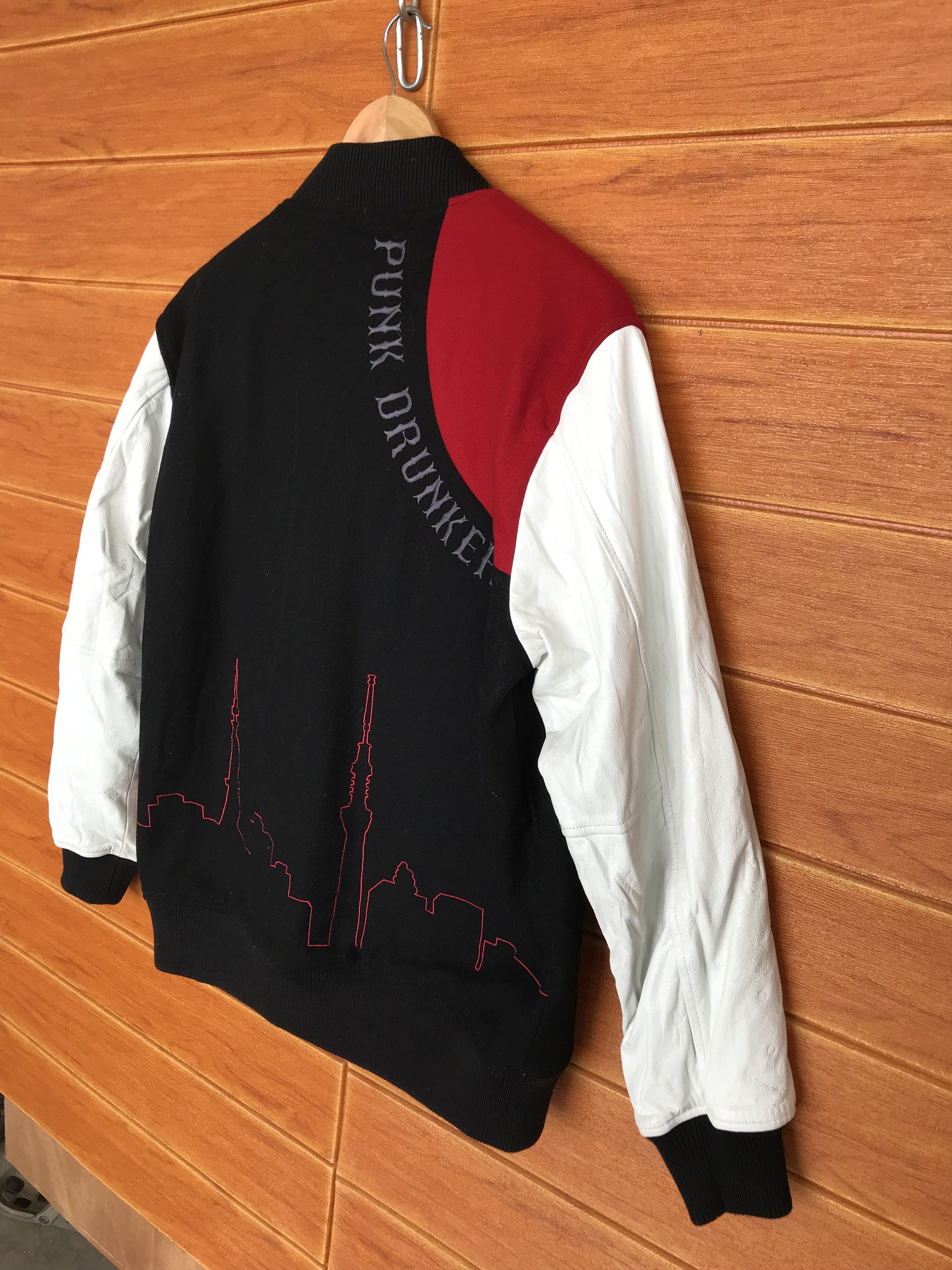 Japanese Brand Punk Drunkers Varsity Jacket Size US L / EU 52-54 / 3 - 4 Thumbnail
