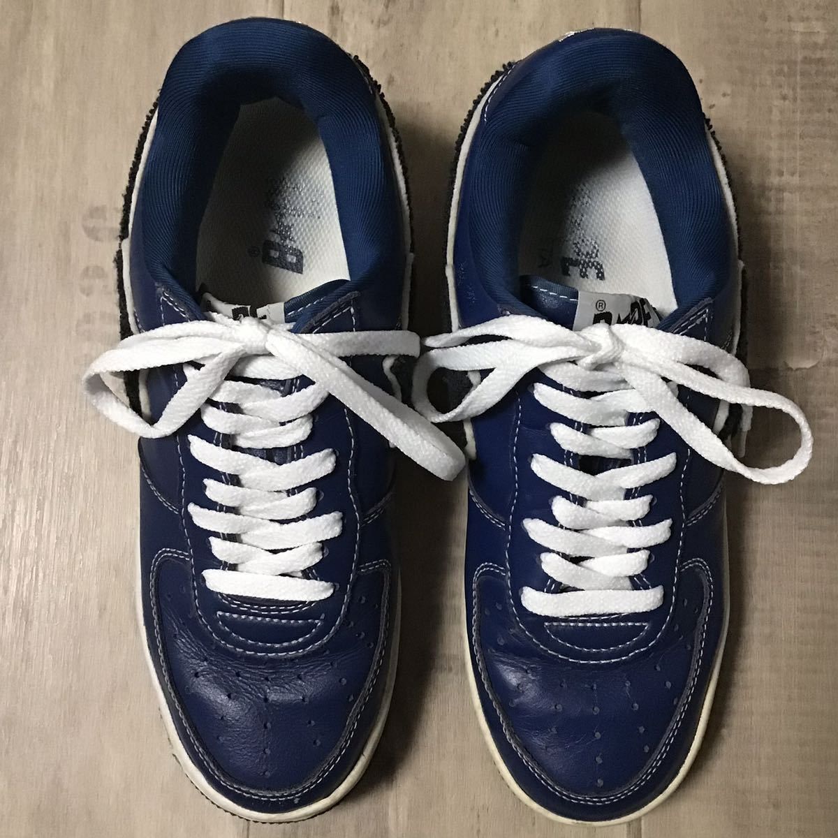 Bape Leather BAPE STA sneakers a bathing ape shoes BAPESTA Size US 8 / EU 41 - 4 Thumbnail