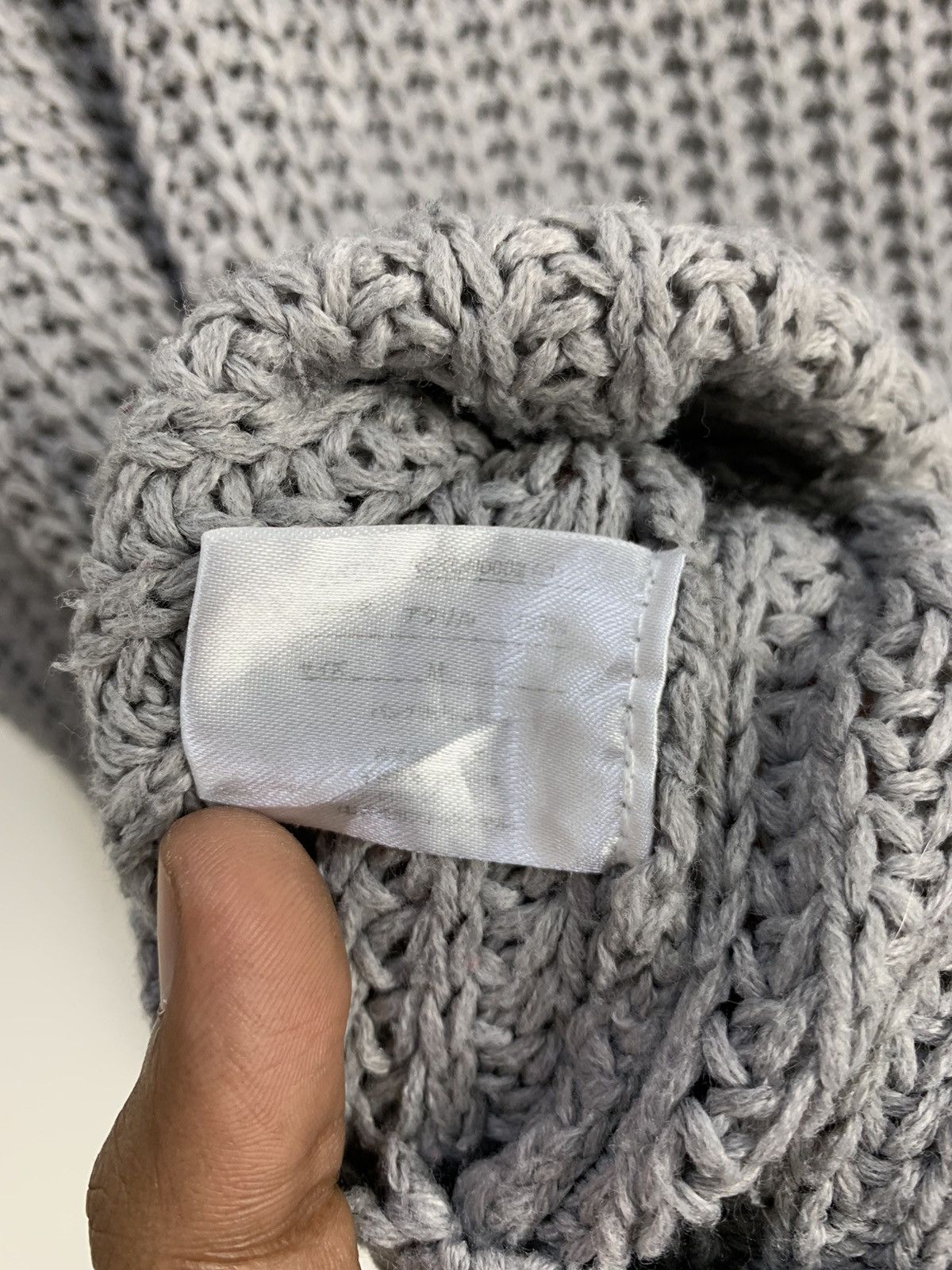 Aran Isles Knitwear × Designer RETROGIRL Transparent MeshNet Cable Knitwear Sweater Jumper Size M / US 6-8 / IT 42-44 - 13 Thumbnail