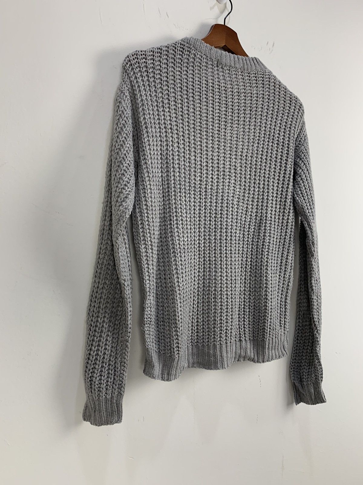 Aran Isles Knitwear × Designer RETROGIRL Transparent MeshNet Cable Knitwear Sweater Jumper Size M / US 6-8 / IT 42-44 - 10 Thumbnail