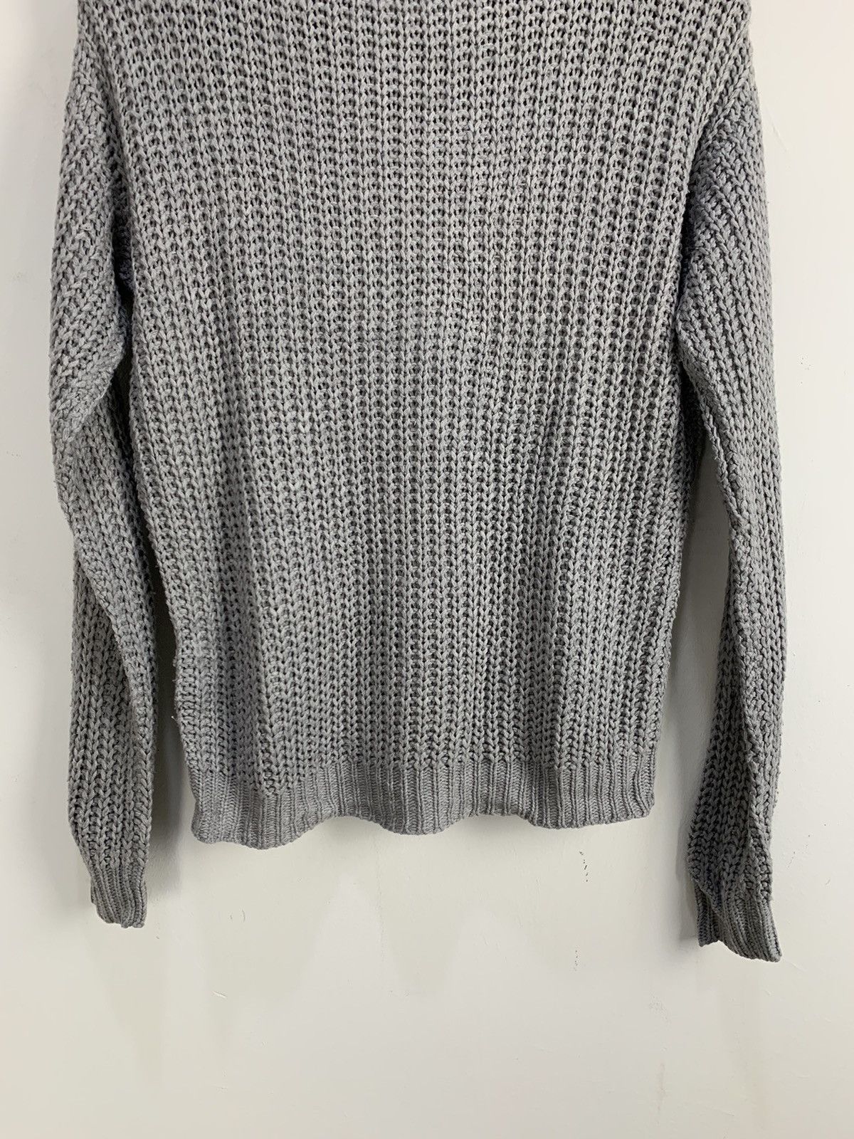 Aran Isles Knitwear × Designer RETROGIRL Transparent MeshNet Cable Knitwear Sweater Jumper Size M / US 6-8 / IT 42-44 - 9 Thumbnail
