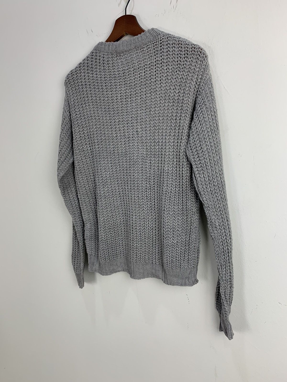 Aran Isles Knitwear × Designer RETROGIRL Transparent MeshNet Cable Knitwear Sweater Jumper Size M / US 6-8 / IT 42-44 - 11 Thumbnail