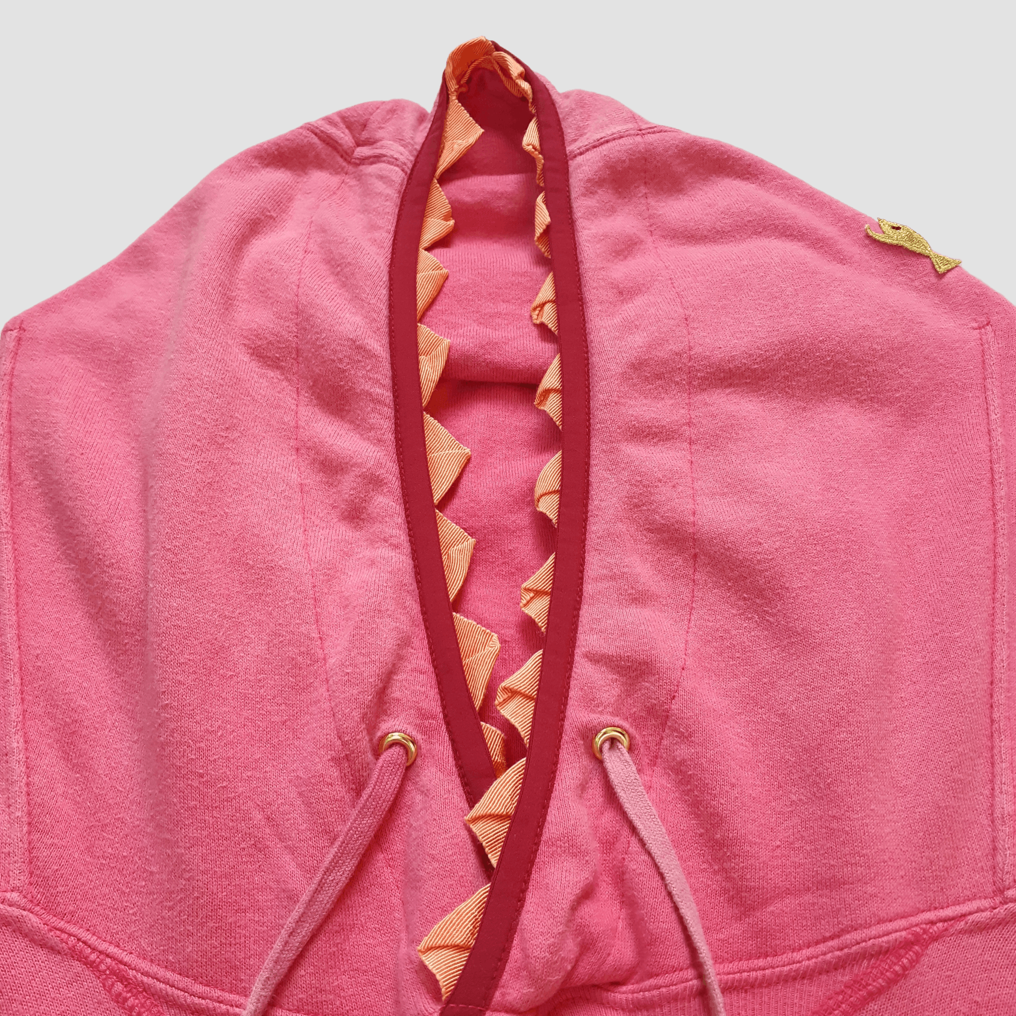 Issey Miyake × mercibeaucoup Mercibeaucoup Shark Pink Hoodie Issey Miyake Size L / US 10 / IT 46 - 3 Thumbnail