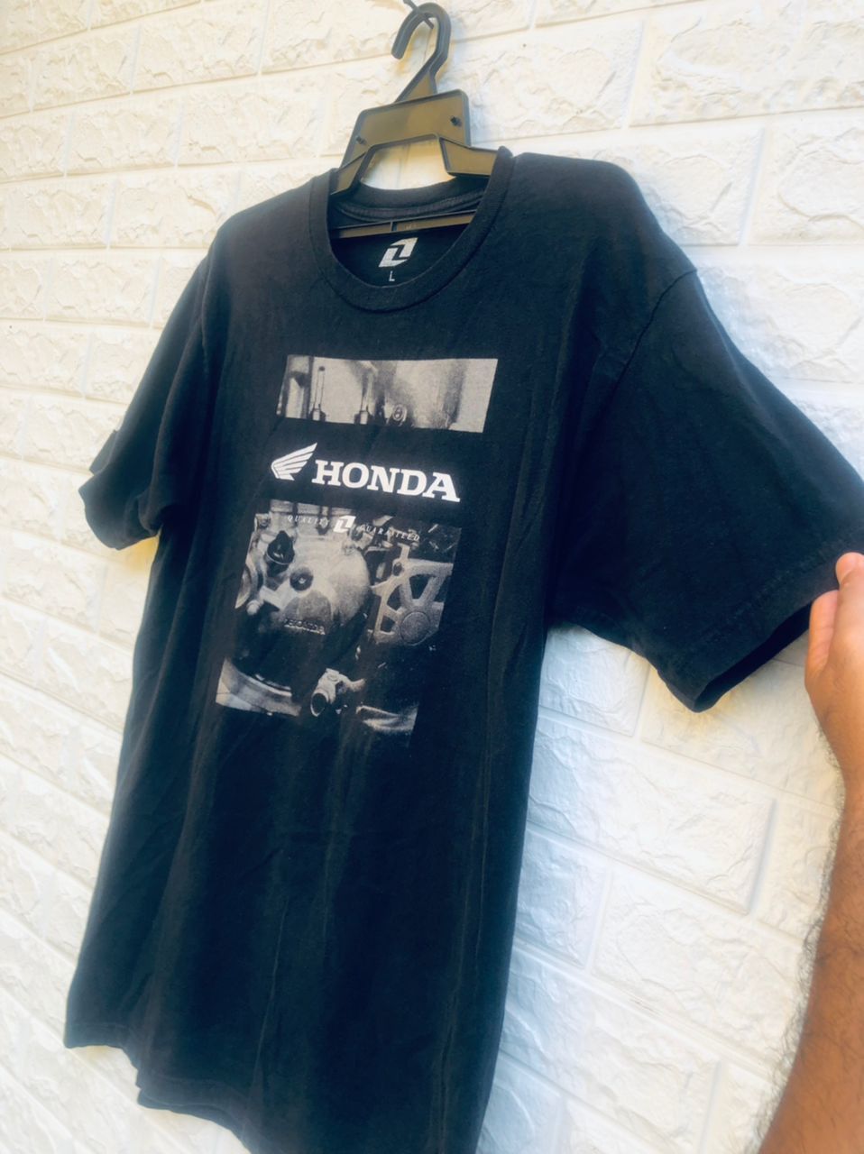 Honda × Japanese Brand Vintage Honda Motorsport eNGINE Designer Fashion Style Size US L / EU 52-54 / 3 - 5 Thumbnail