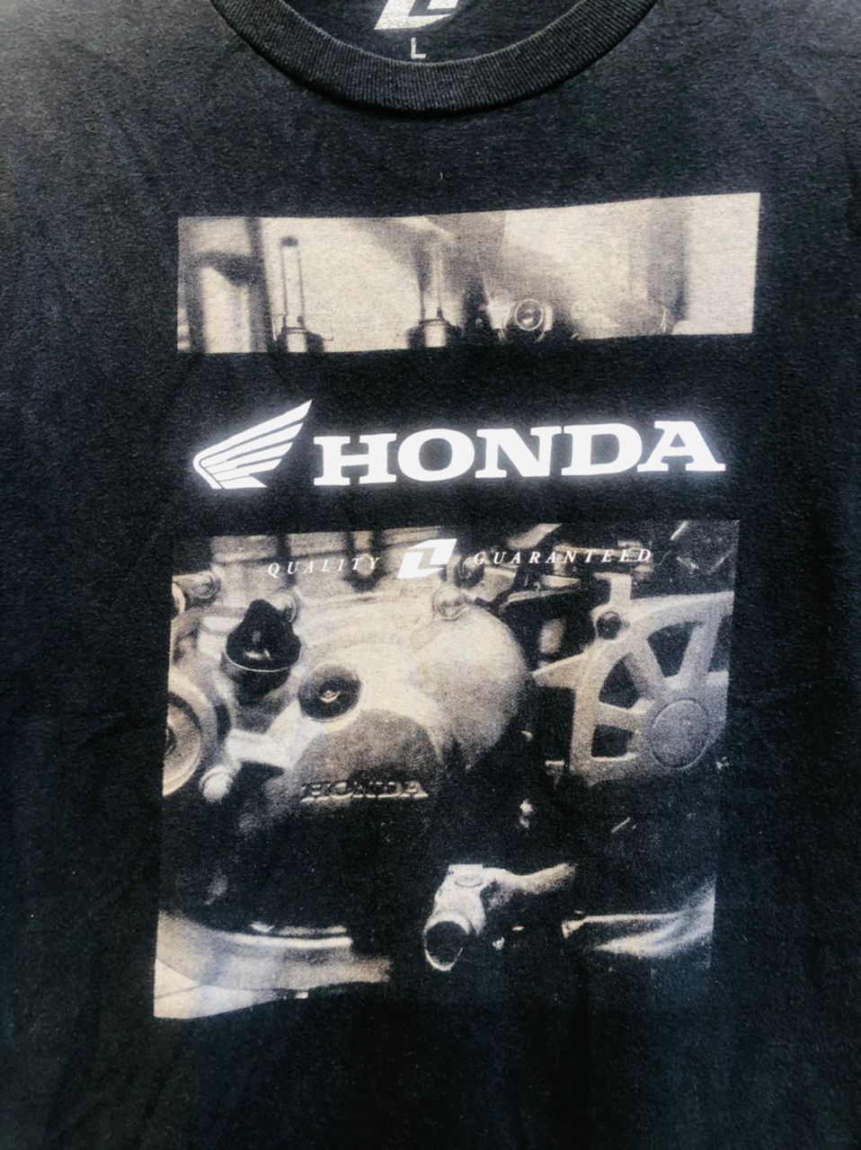 Honda × Japanese Brand Vintage Honda Motorsport eNGINE Designer Fashion Style Size US L / EU 52-54 / 3 - 3 Thumbnail