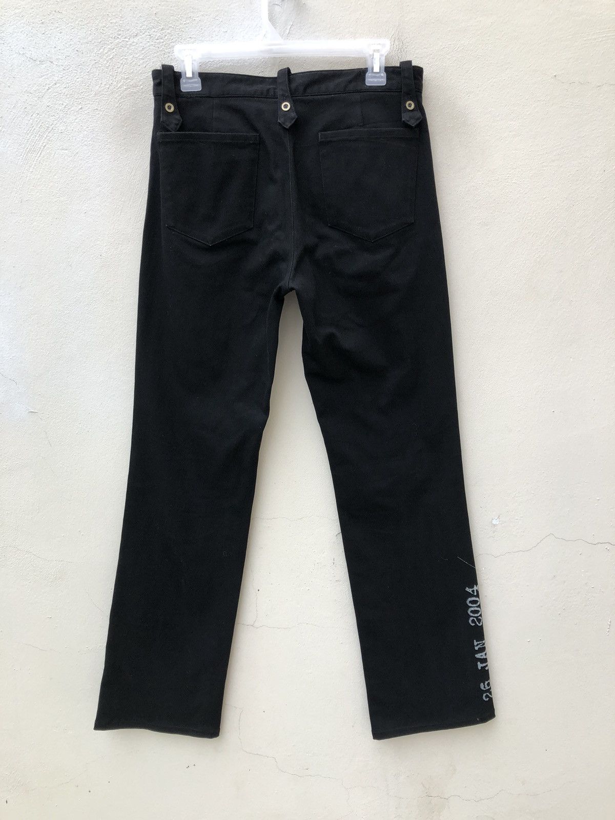 Vintage Vintage Dirge Made in Japan Poem Flare Black Jeans Size US 31 - 13 Thumbnail