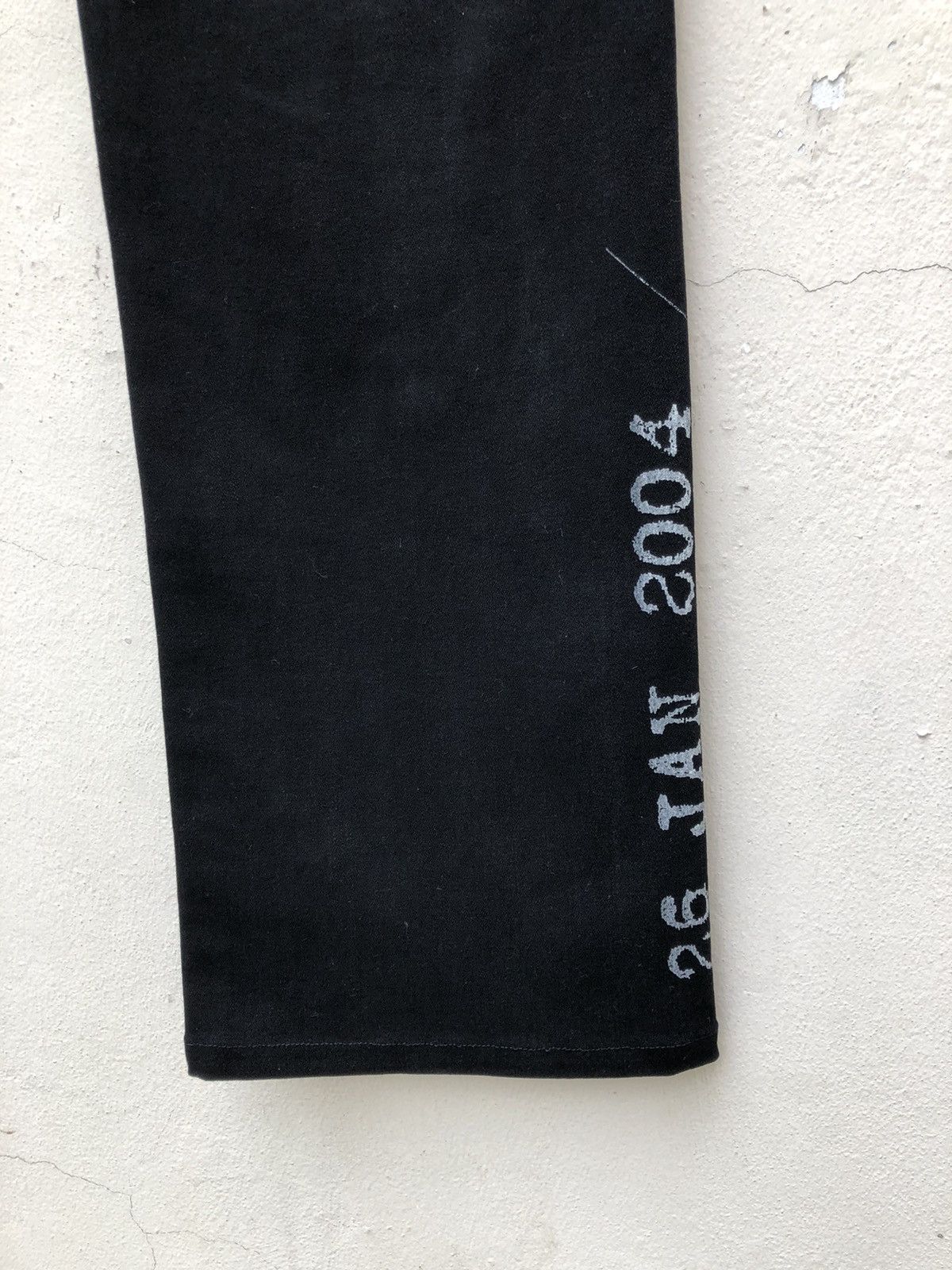 Vintage Vintage Dirge Made in Japan Poem Flare Black Jeans Size US 31 - 16 Thumbnail