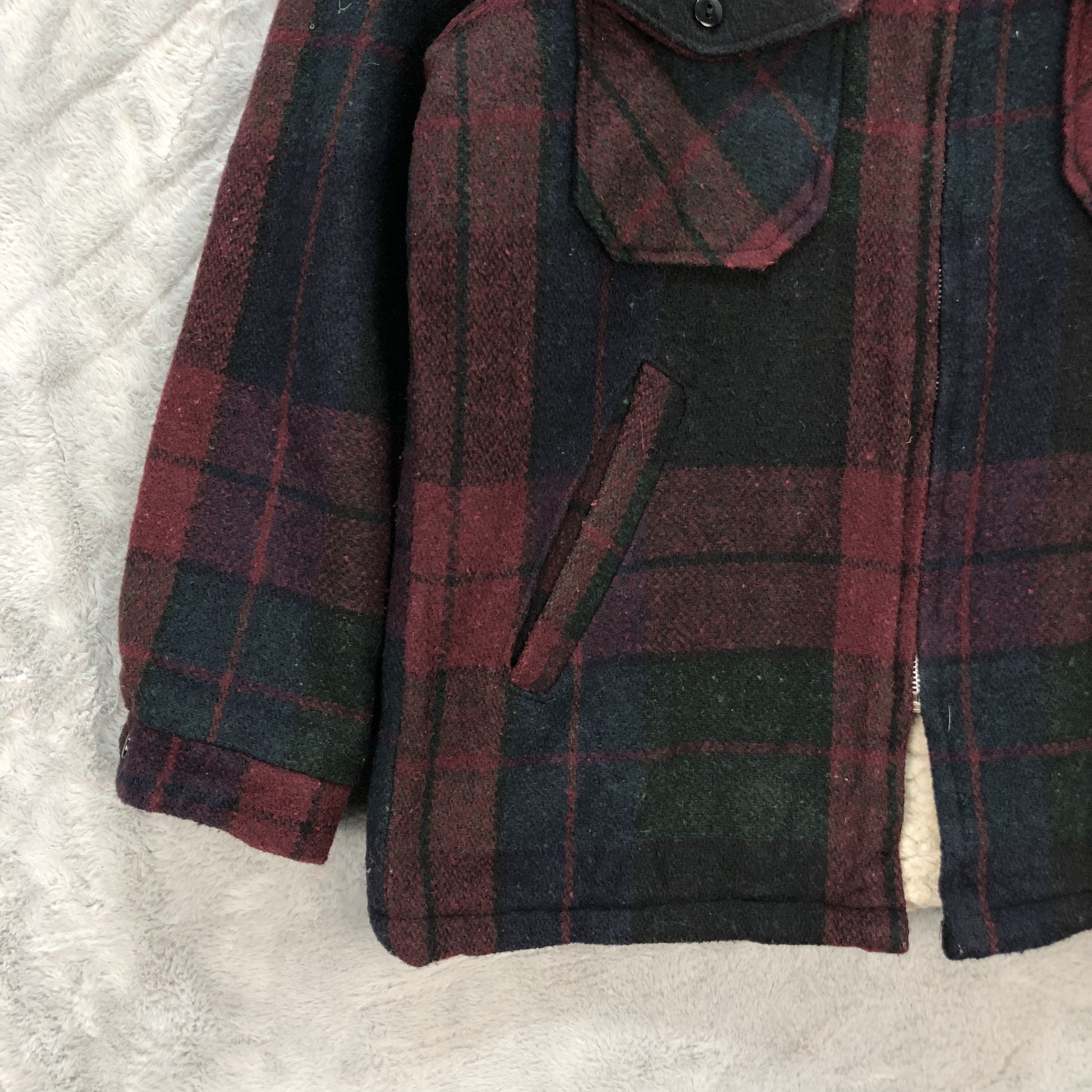 Flannel CAL CRAFT TARTAN WOOL SHERPA JACKET #6268-57 Size US M / EU 48-50 / 2 - 4 Thumbnail