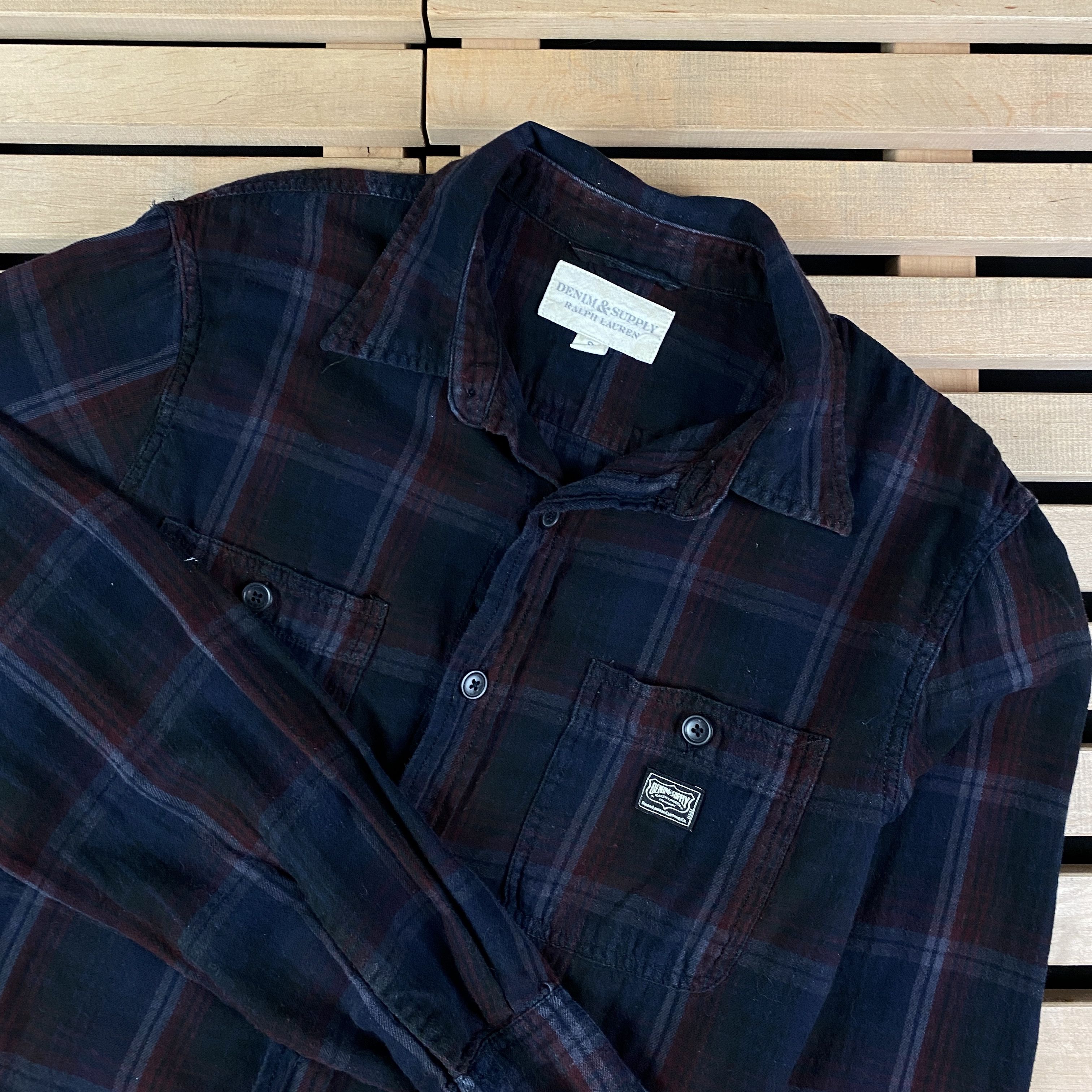 Denim & Supply Ralph Lauren × Ralph Lauren × Vintage Men’s Shirt Long Sleeve Denim&Supply Ralph Lauren Size S Size US S / EU 44-46 / 1 - 2 Thumbnail