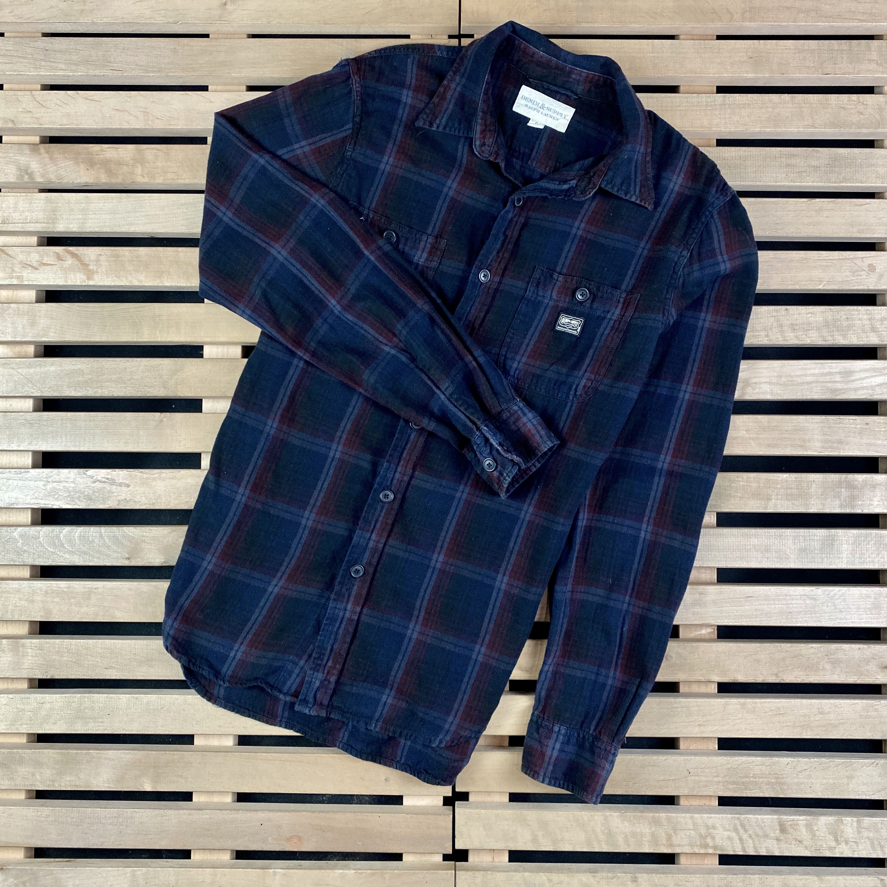 Denim & Supply Ralph Lauren × Ralph Lauren × Vintage Men’s Shirt Long Sleeve Denim&Supply Ralph Lauren Size S Size US S / EU 44-46 / 1 - 1 Thumbnail