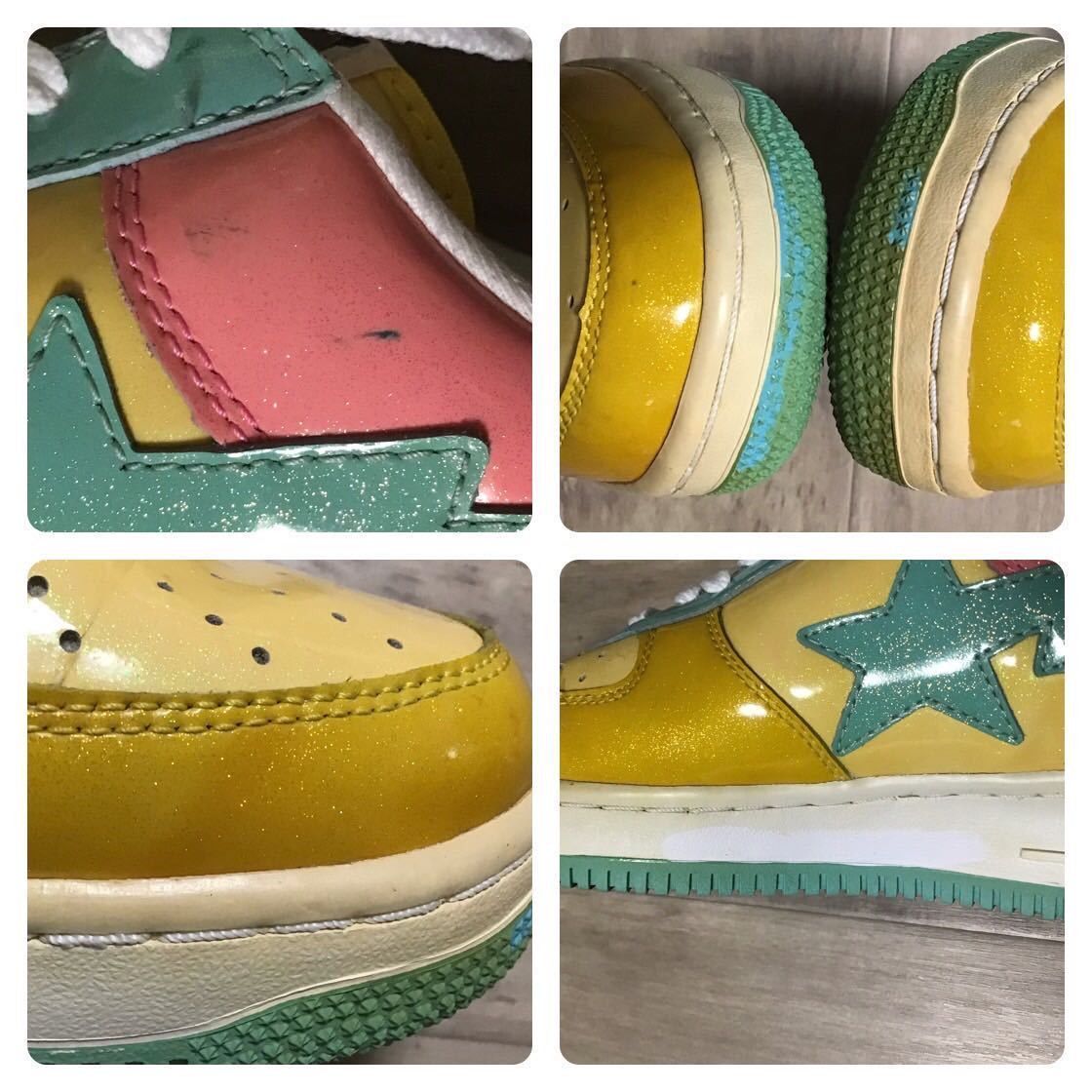 Bape Glitter BAPE STA sneakers a bathing ape BAPESTA shoes NIGO Size US 9.5 / EU 42-43 - 9 Thumbnail