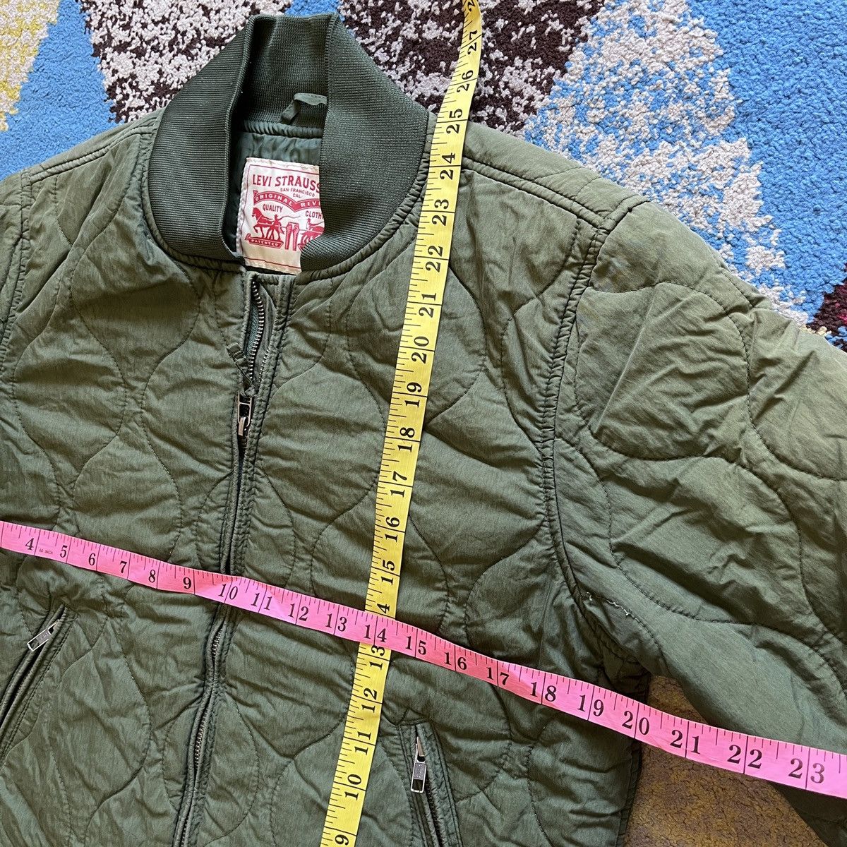 Levi's Levi's Thermal Sweater Light Jacket Thermore Patented Size US S / EU 44-46 / 1 - 3 Thumbnail