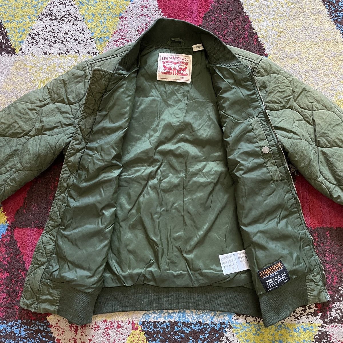Levi's Levi's Thermal Sweater Light Jacket Thermore Patented Size US S / EU 44-46 / 1 - 7 Thumbnail