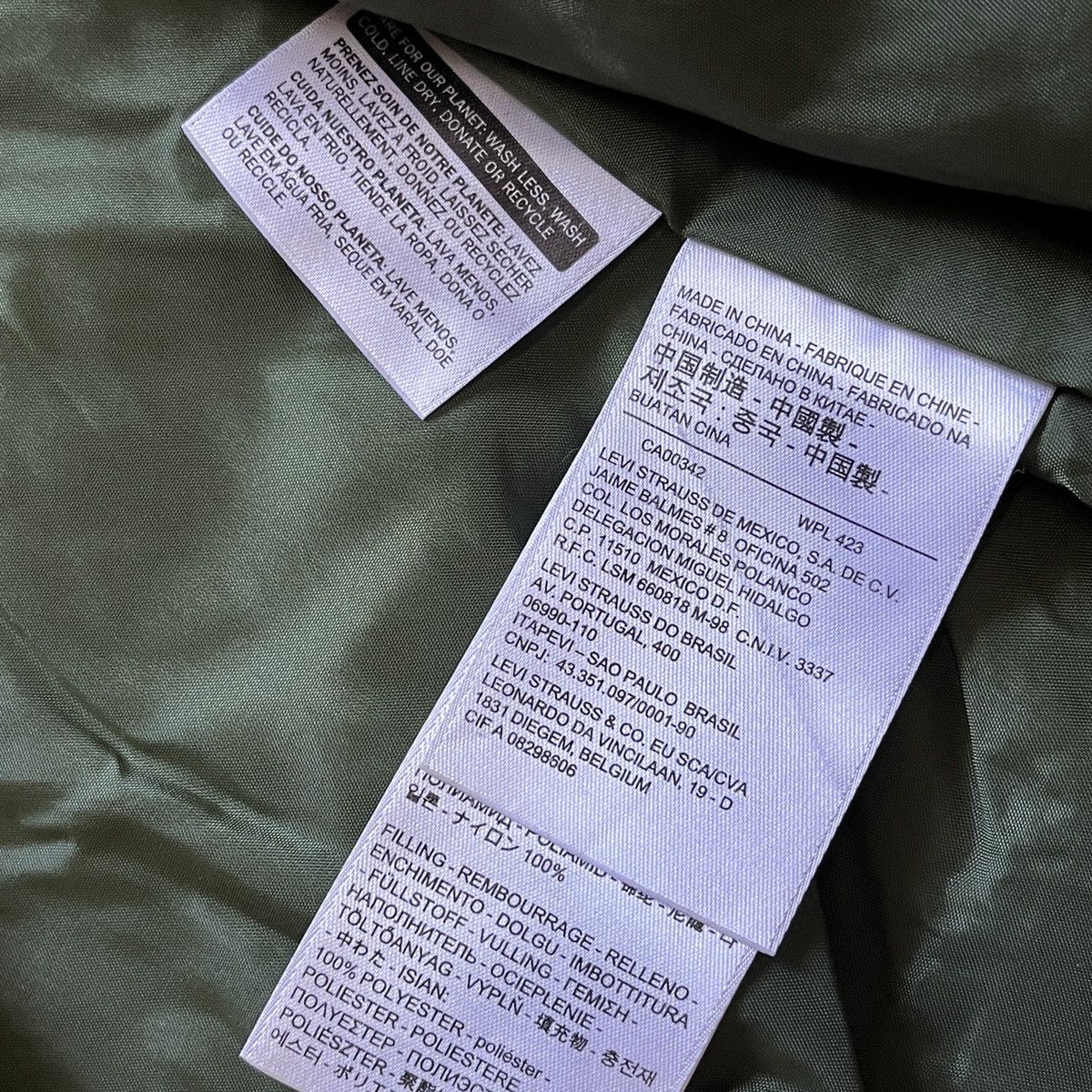 Levi's Levi's Thermal Sweater Light Jacket Thermore Patented Size US S / EU 44-46 / 1 - 8 Thumbnail