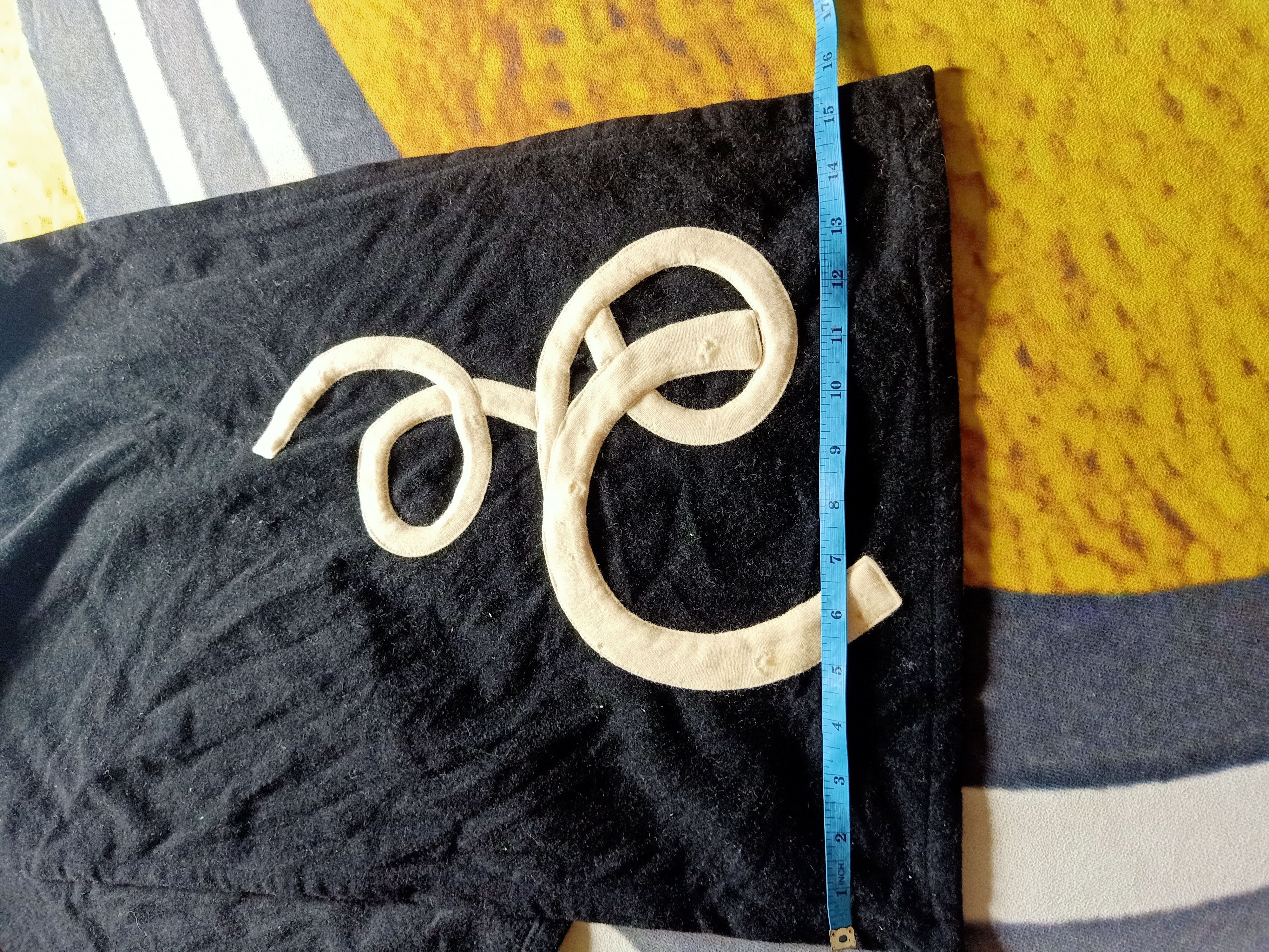 Y's × Yohji Yamamoto Y's Velvet Bandana/scarves Size ONE SIZE - 4 Thumbnail
