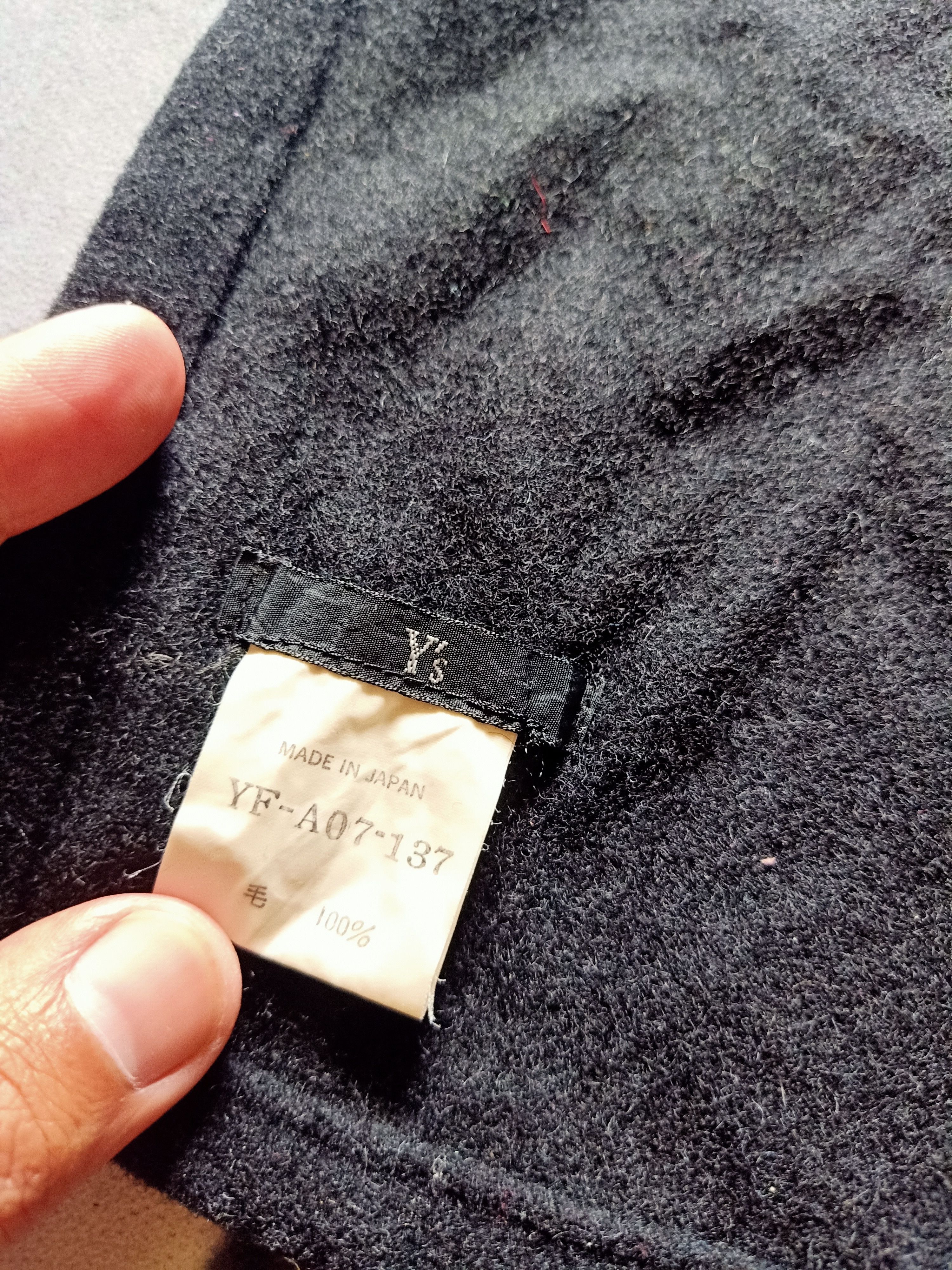 Y's × Yohji Yamamoto Y's Velvet Bandana/scarves Size ONE SIZE - 3 Thumbnail