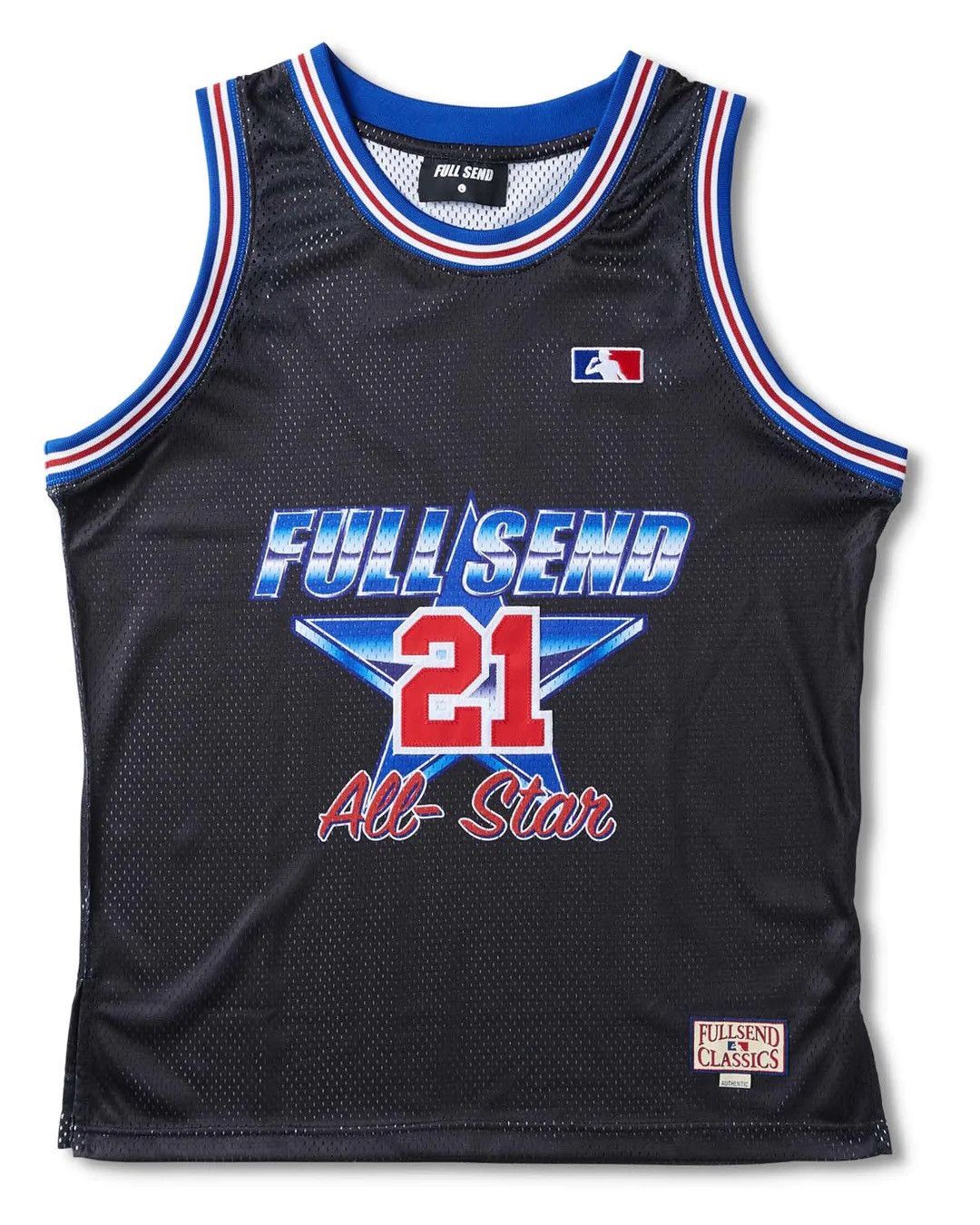 Full Send LAST DROP EVER Full Send All Star Basketball Set B&W SZ M Size US M / EU 48-50 / 2 - 12 Thumbnail