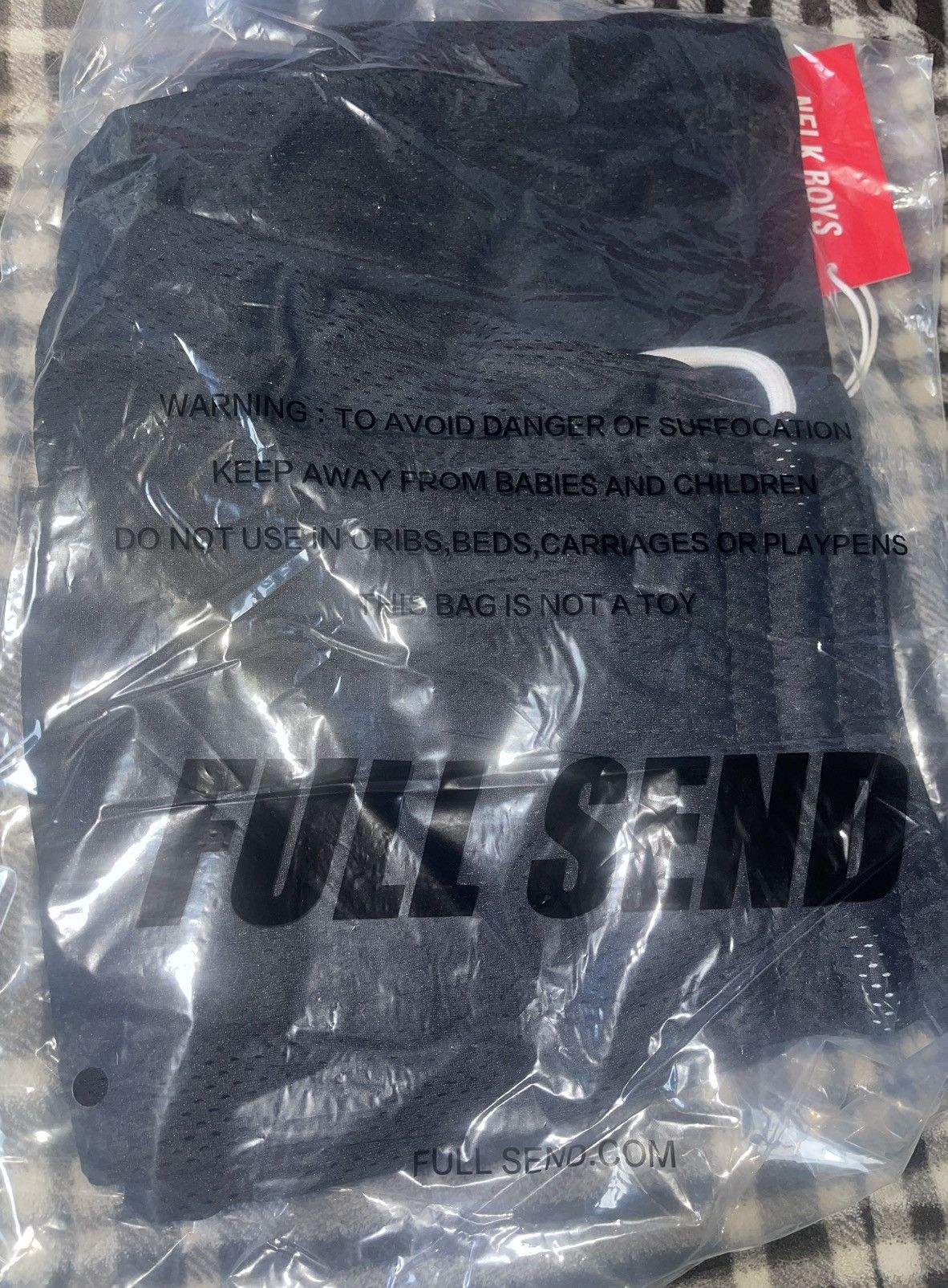 Full Send LAST DROP EVER Full Send All Star Basketball Set B&W SZ M Size US M / EU 48-50 / 2 - 6 Thumbnail