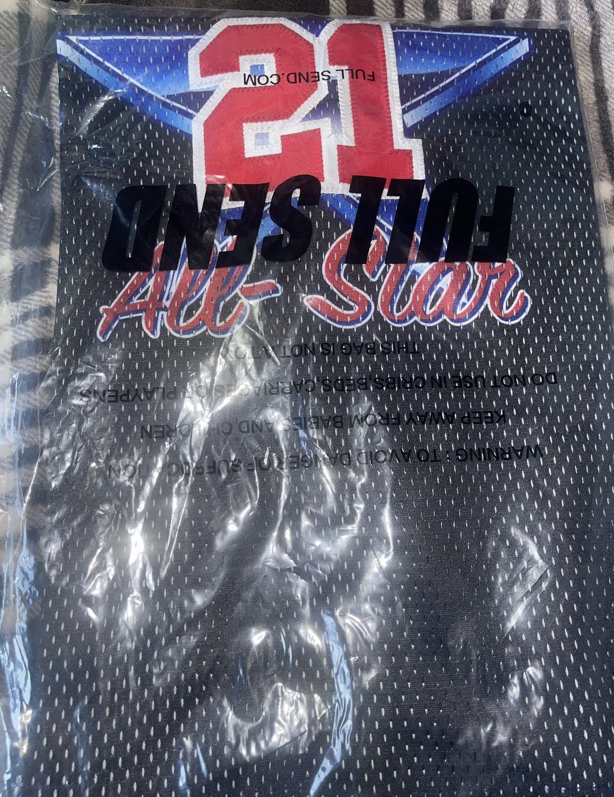 Full Send LAST DROP EVER Full Send All Star Basketball Set B&W SZ M Size US M / EU 48-50 / 2 - 4 Thumbnail
