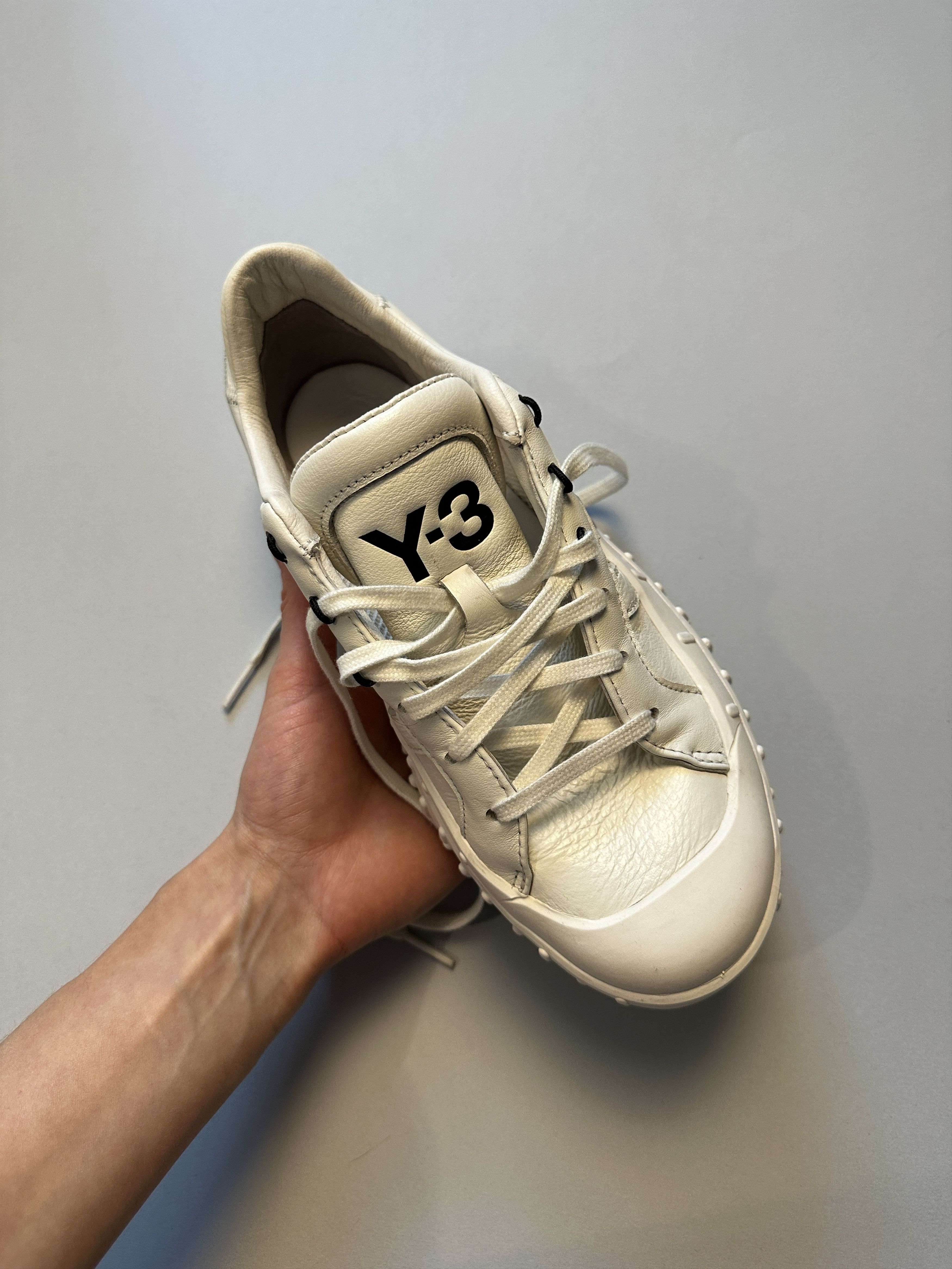 Adidas Y-3 GR1P Core White Sneakers Size US 6.5 / EU 39-40 - 8 Thumbnail