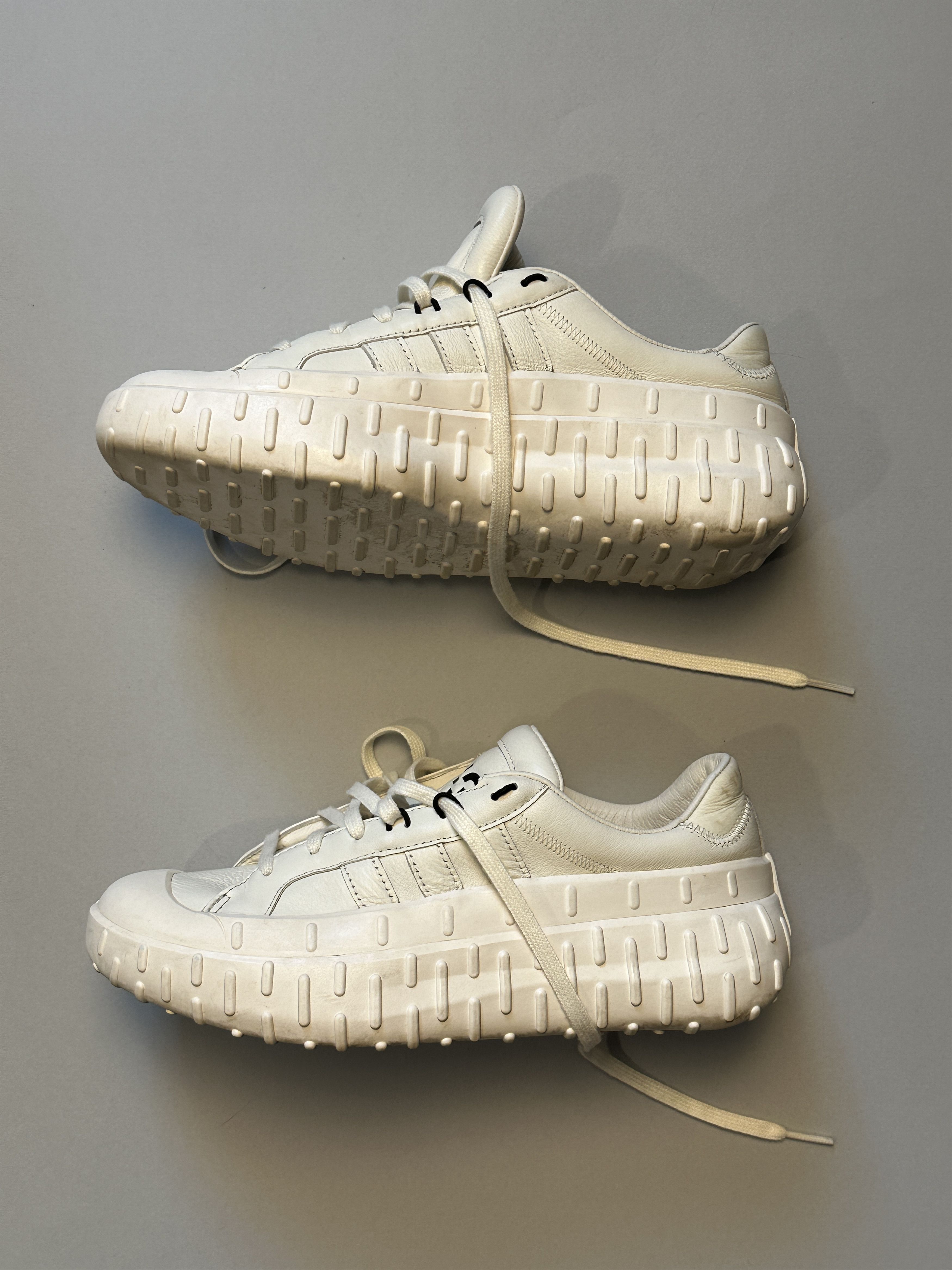 Adidas Y-3 GR1P Core White Sneakers Size US 6.5 / EU 39-40 - 5 Thumbnail
