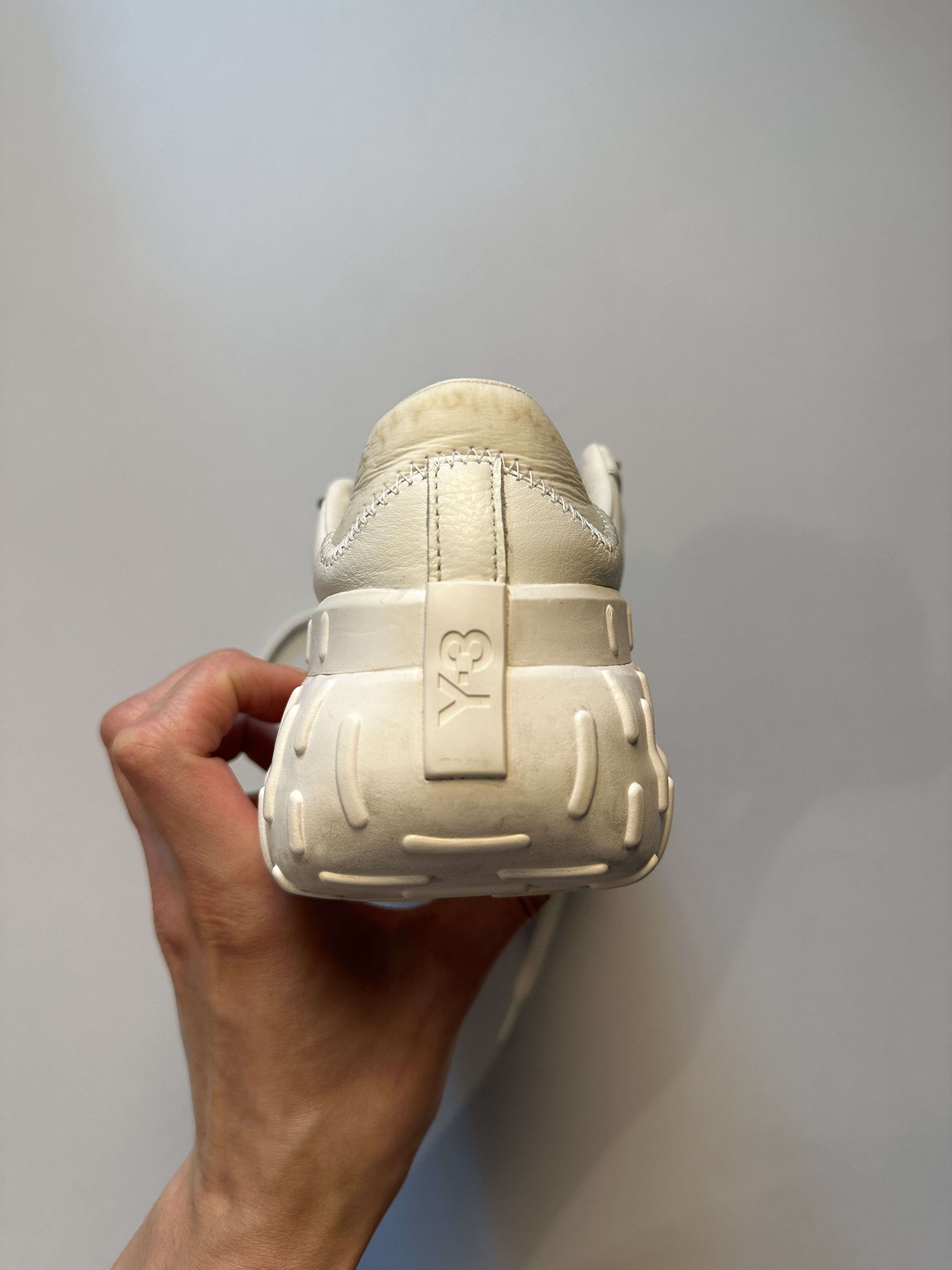 Adidas Y-3 GR1P Core White Sneakers Size US 6.5 / EU 39-40 - 9 Thumbnail