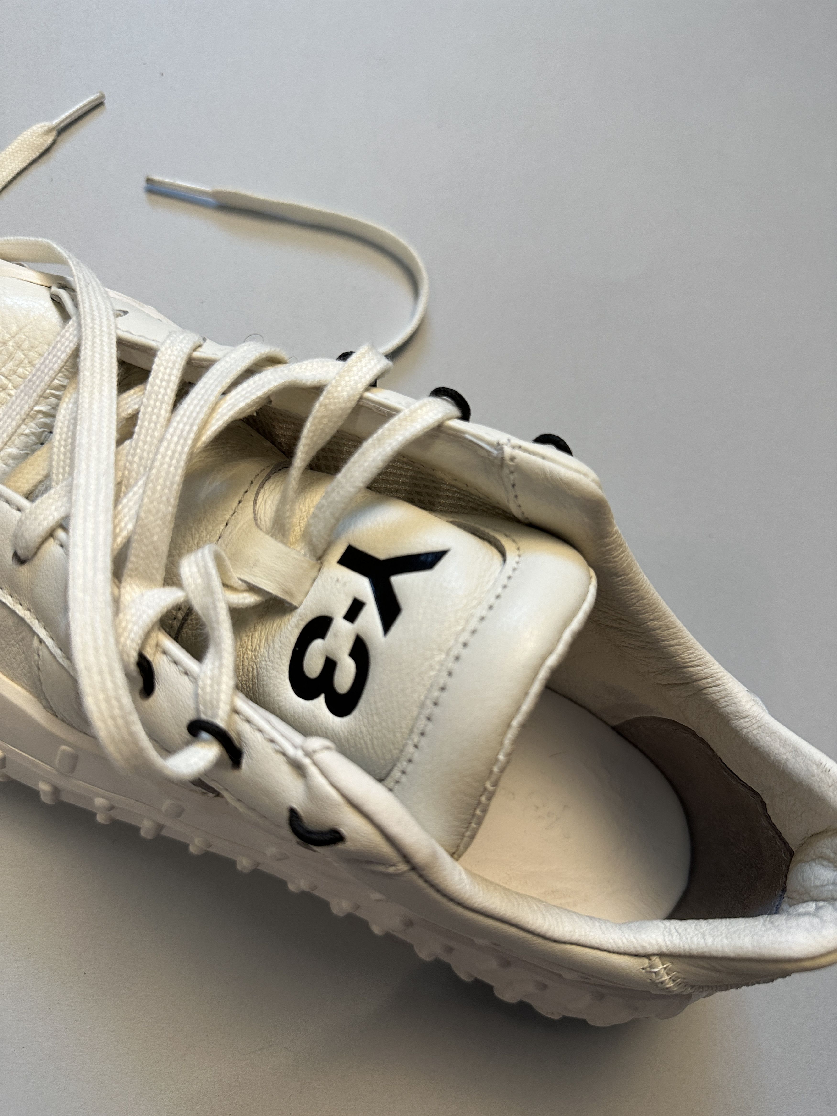 Adidas Y-3 GR1P Core White Sneakers Size US 6.5 / EU 39-40 - 12 Thumbnail