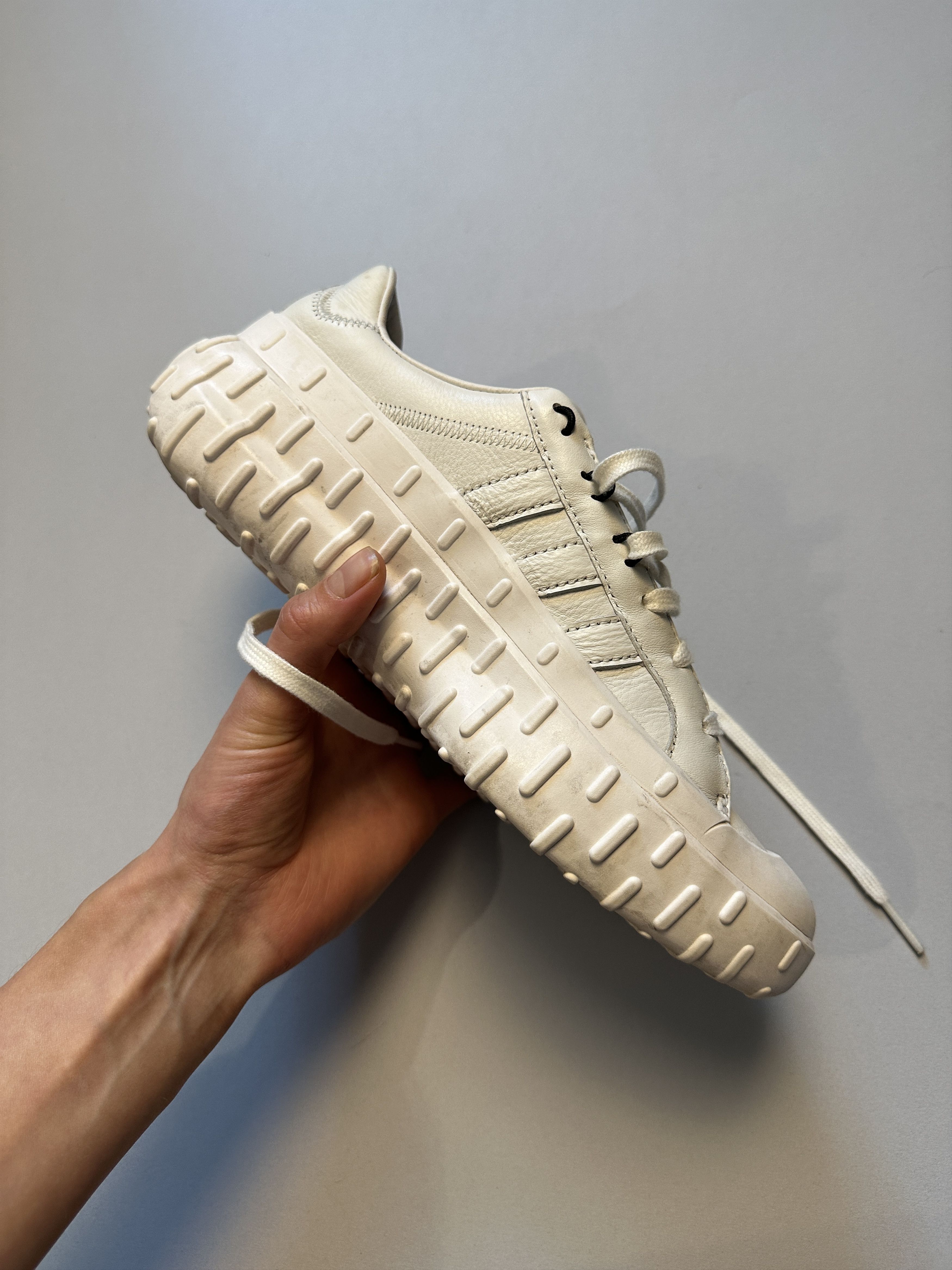 Adidas Y-3 GR1P Core White Sneakers Size US 6.5 / EU 39-40 - 7 Thumbnail