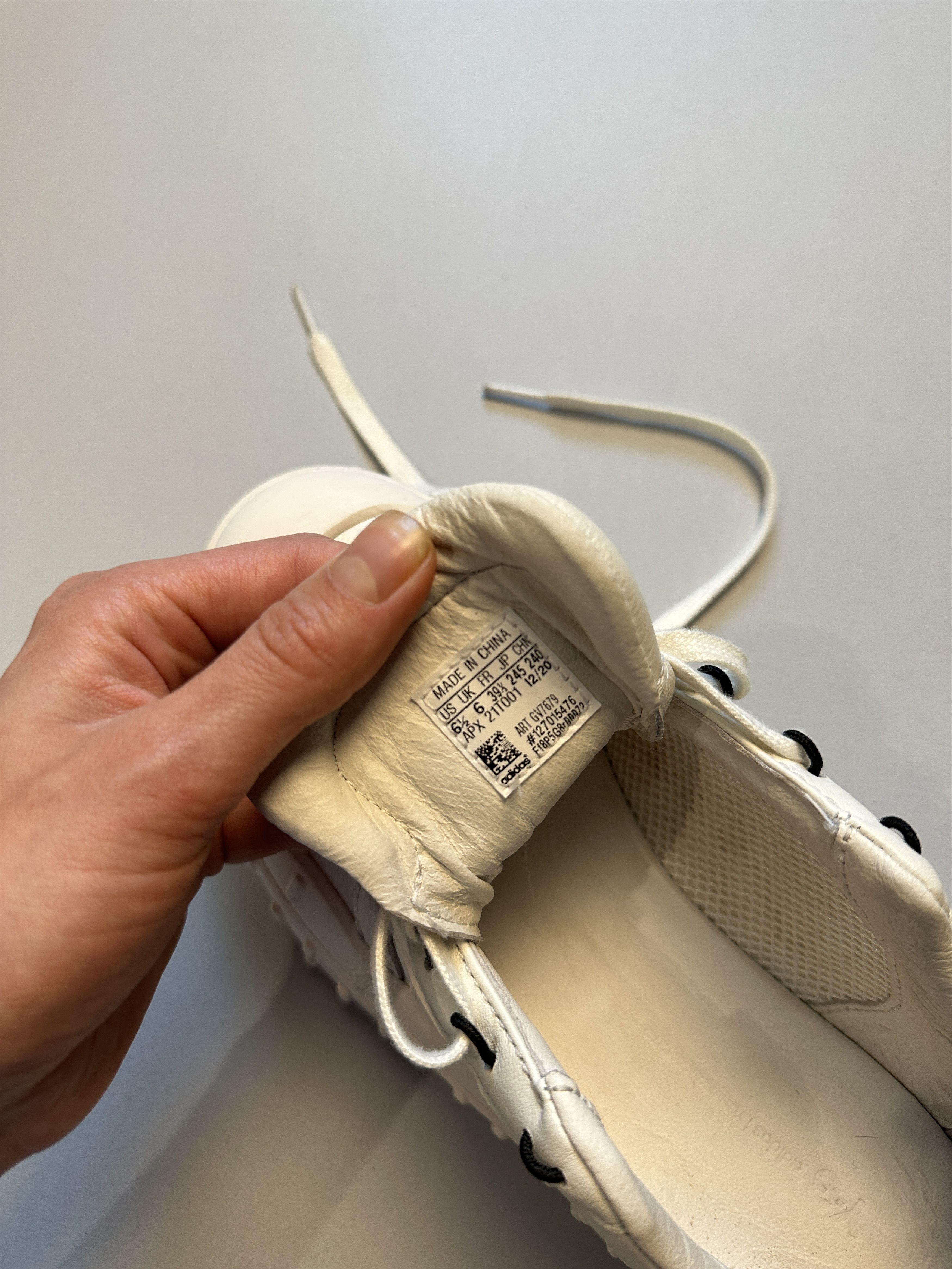 Adidas Y-3 GR1P Core White Sneakers Size US 6.5 / EU 39-40 - 15 Thumbnail