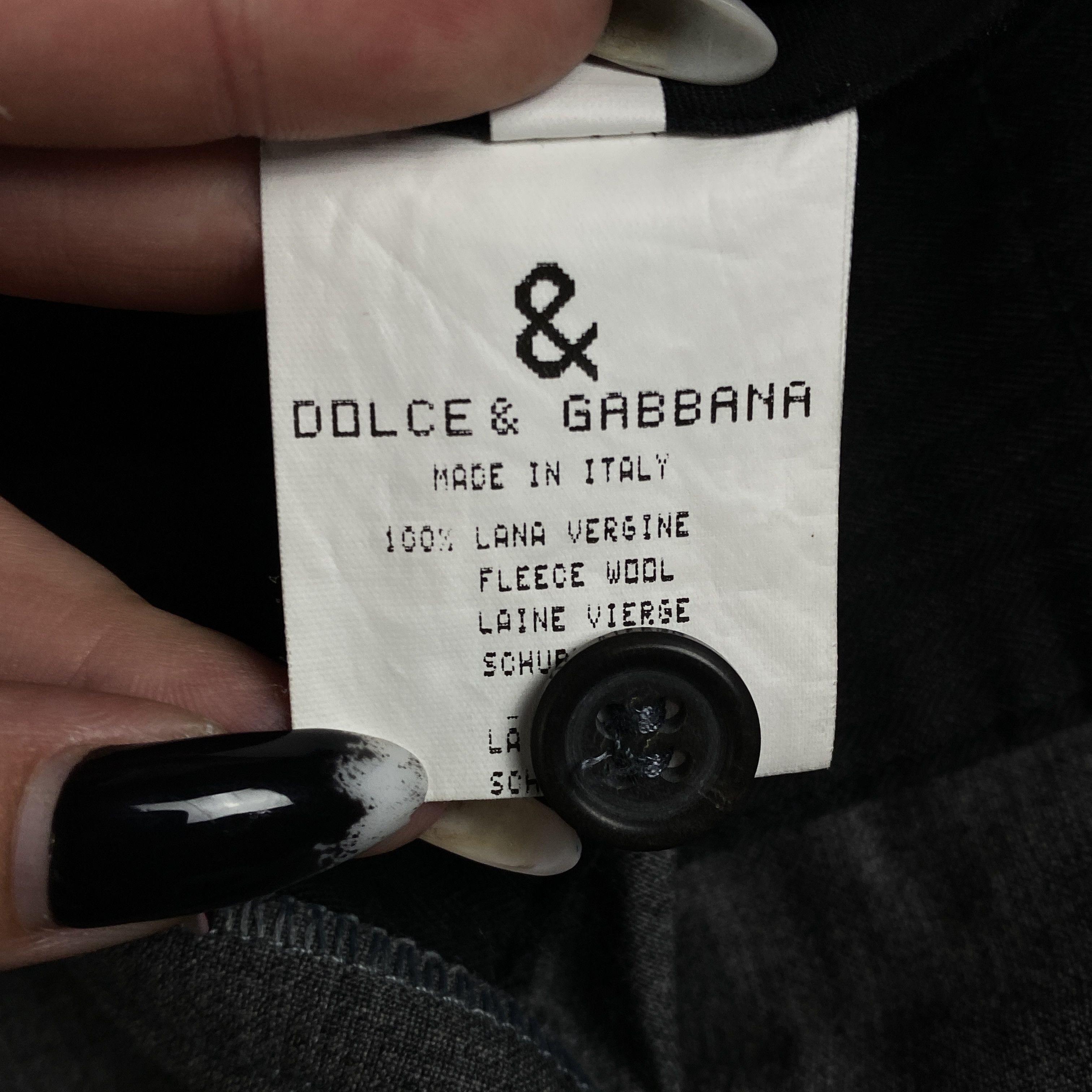 Dolce & Gabbana × Vintage Men’s Classic Pants Dolce&Gabbana Vintage Size 50 Size US 34 / EU 50 - 7 Thumbnail