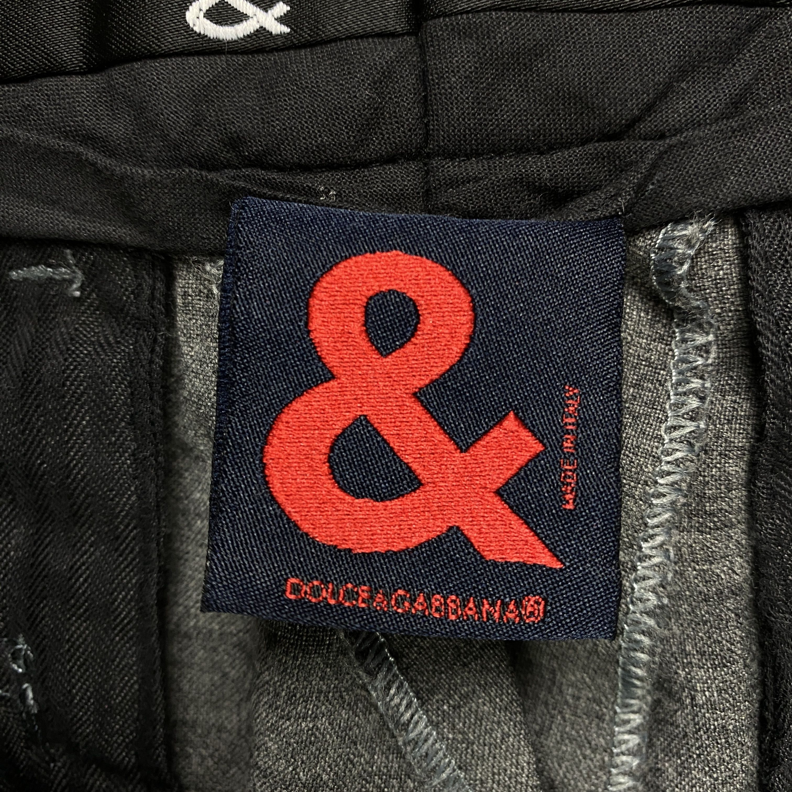 Dolce & Gabbana × Vintage Men’s Classic Pants Dolce&Gabbana Vintage Size 50 Size US 34 / EU 50 - 5 Thumbnail