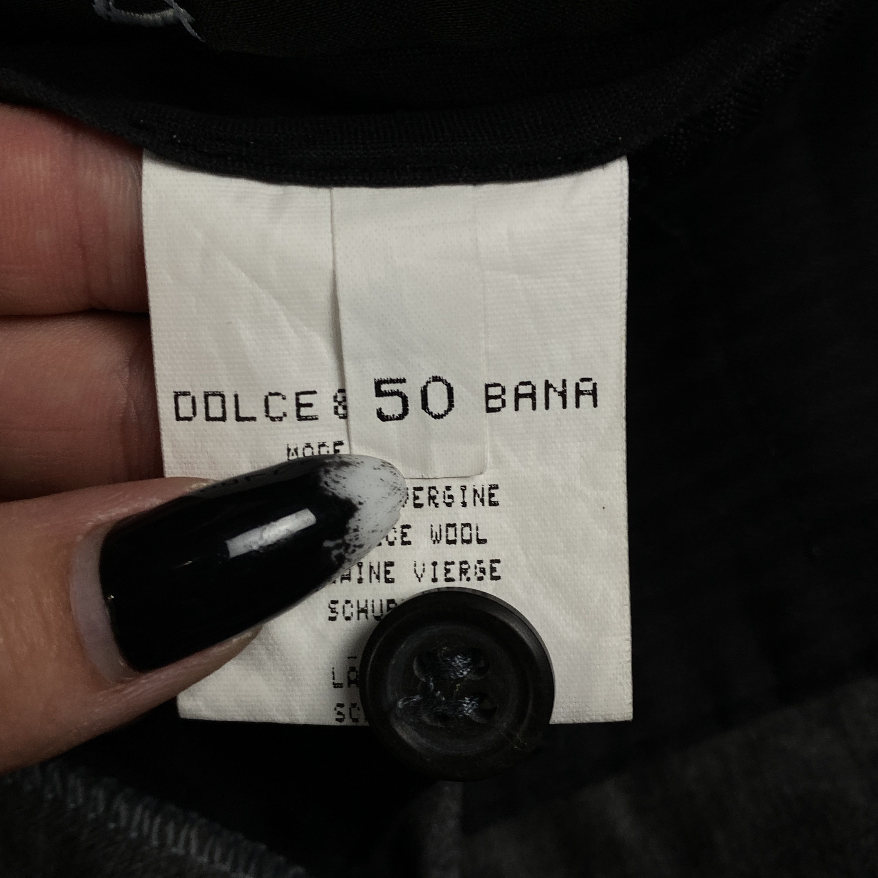 Dolce & Gabbana × Vintage Men’s Classic Pants Dolce&Gabbana Vintage Size 50 Size US 34 / EU 50 - 6 Thumbnail