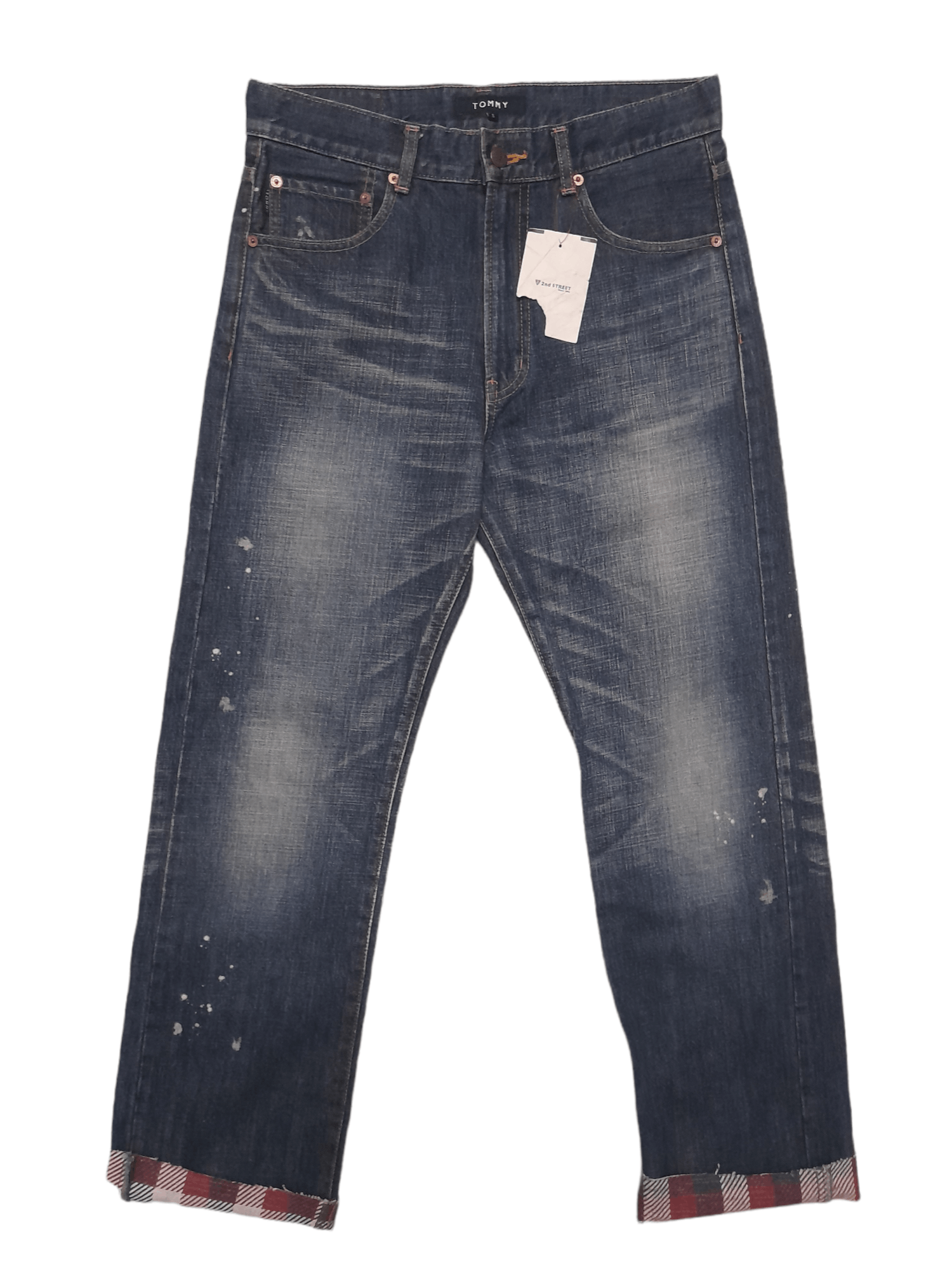 Tommy Hilfiger Tommy Hilfiger Distressed Denim (E59) w31 Size US 31 - 1 Thumbnail