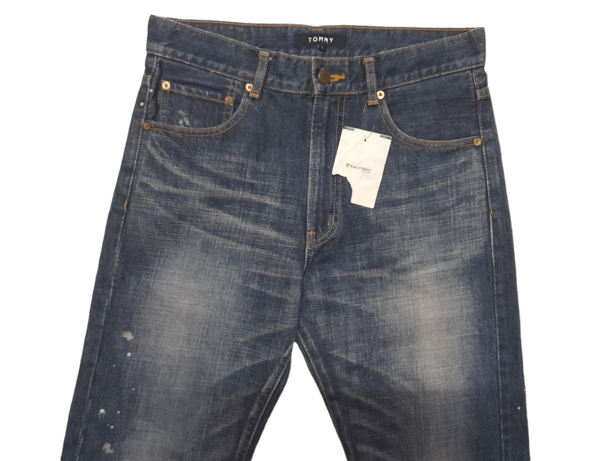 Tommy Hilfiger Tommy Hilfiger Distressed Denim (E59) w31 Size US 31 - 4 Thumbnail