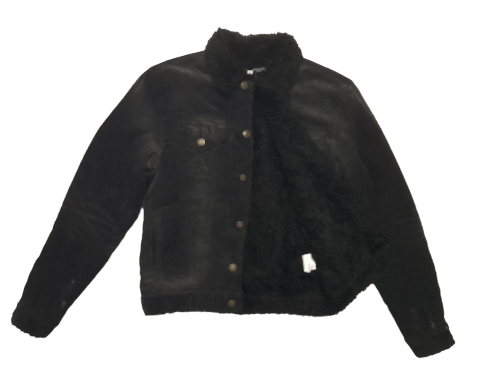 Japanese Brand Exhibitionist Distressed Sherpa Jacket Japan (E71) Size US M / EU 48-50 / 2 - 1 Thumbnail