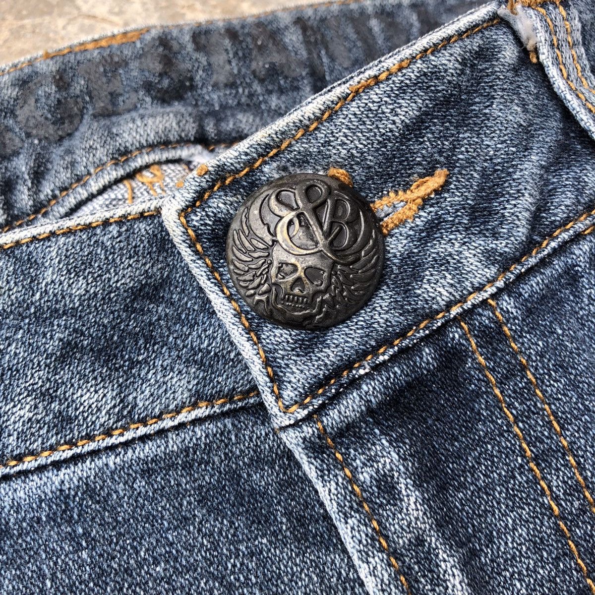 Japanese Brand Vintage japanese jeans spike studded like hysteric glamour Size US 29 - 7 Thumbnail