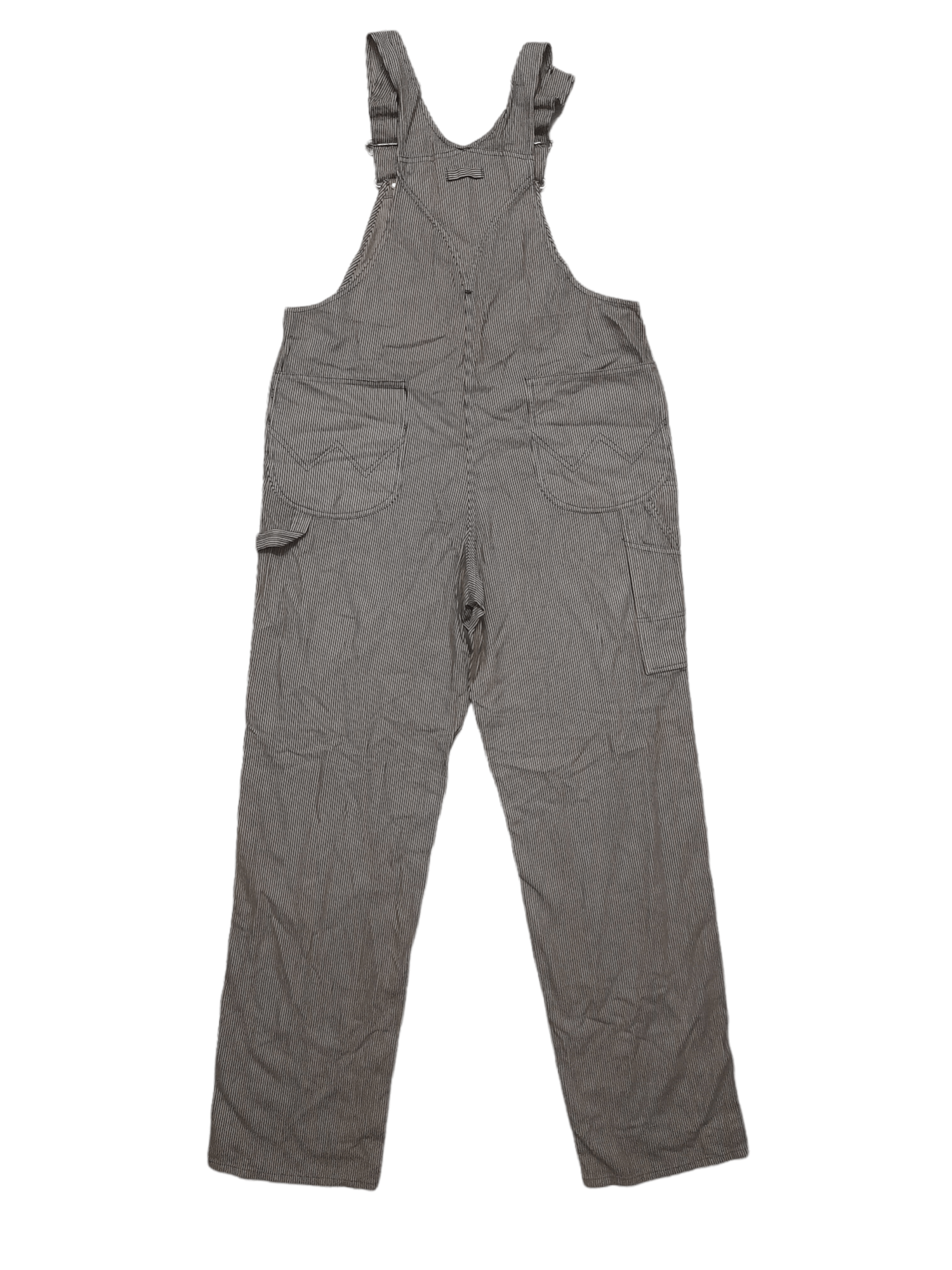Japanese Brand Elleclip Japan Hicory Stripe Overalls Denim (E160) w38 Size US 38 / EU 54 - 1 Thumbnail