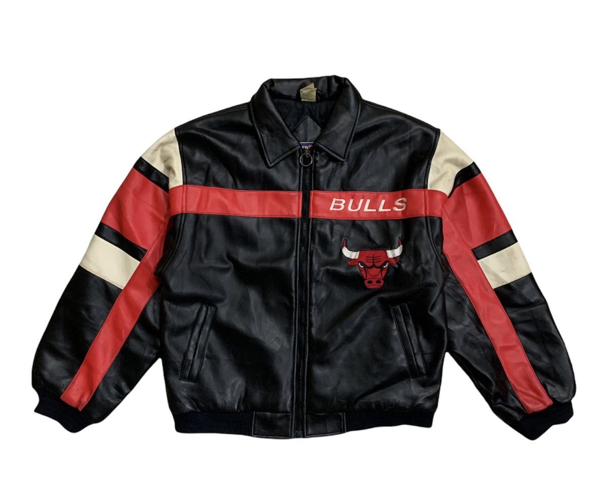 NBA 🔥 Chicago Bulls Zipper Varsity Jacket Size US S / EU 44-46 / 1 - 1 Thumbnail