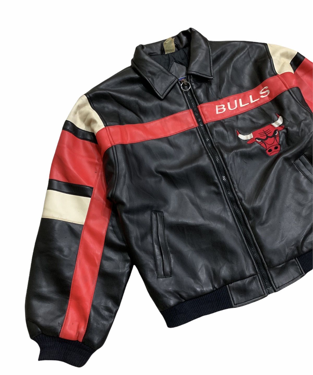NBA 🔥 Chicago Bulls Zipper Varsity Jacket Size US S / EU 44-46 / 1 - 4 Thumbnail