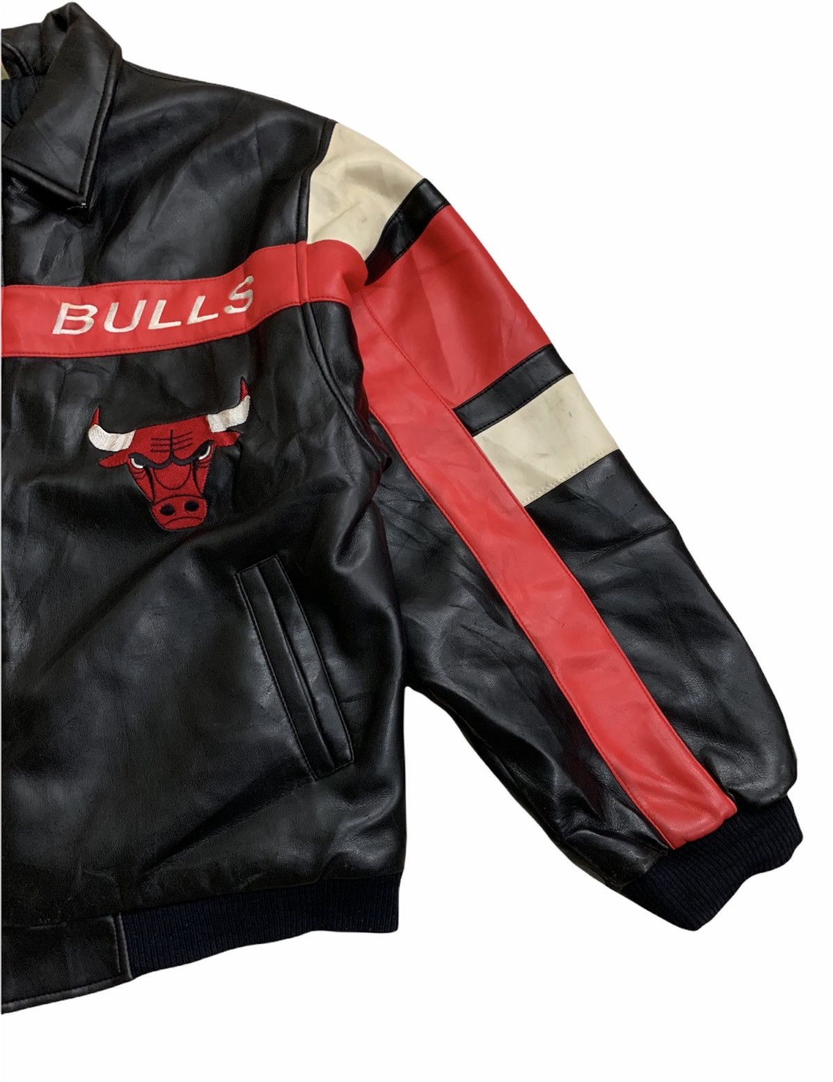 NBA 🔥 Chicago Bulls Zipper Varsity Jacket Size US S / EU 44-46 / 1 - 7 Thumbnail