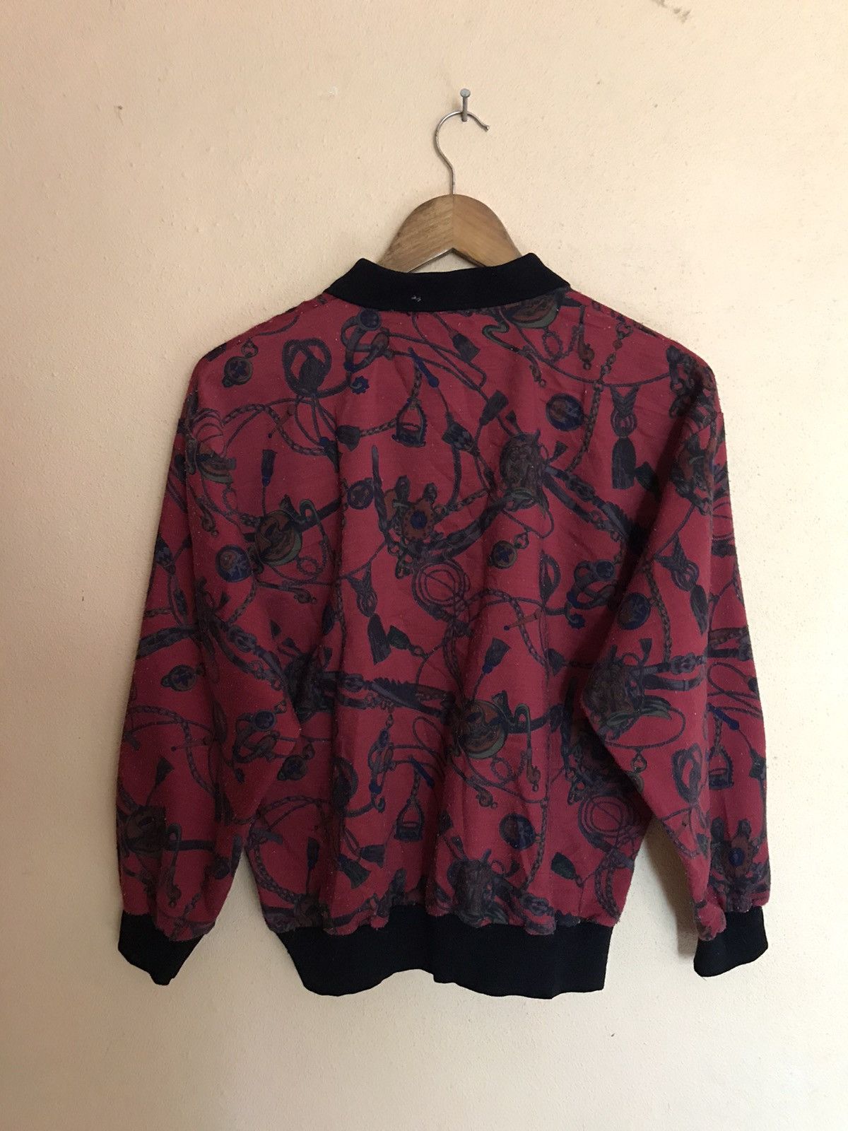 Japanese Brand RARE COURT ROMANCE BAROQUE SILK FULL PRINT HALF BUTTON Size US S / EU 44-46 / 1 - 5 Thumbnail