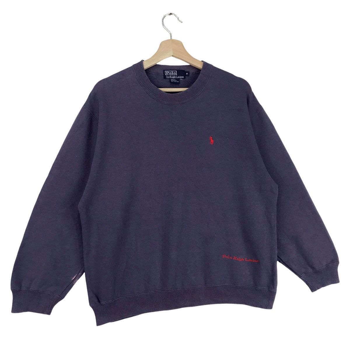 Polo Ralph Lauren × Ralph Lauren × Vintage Vintage 90’s Polo Ralph Lauren Sweatshirt Crewneck Size US M / EU 48-50 / 2 - 5 Thumbnail