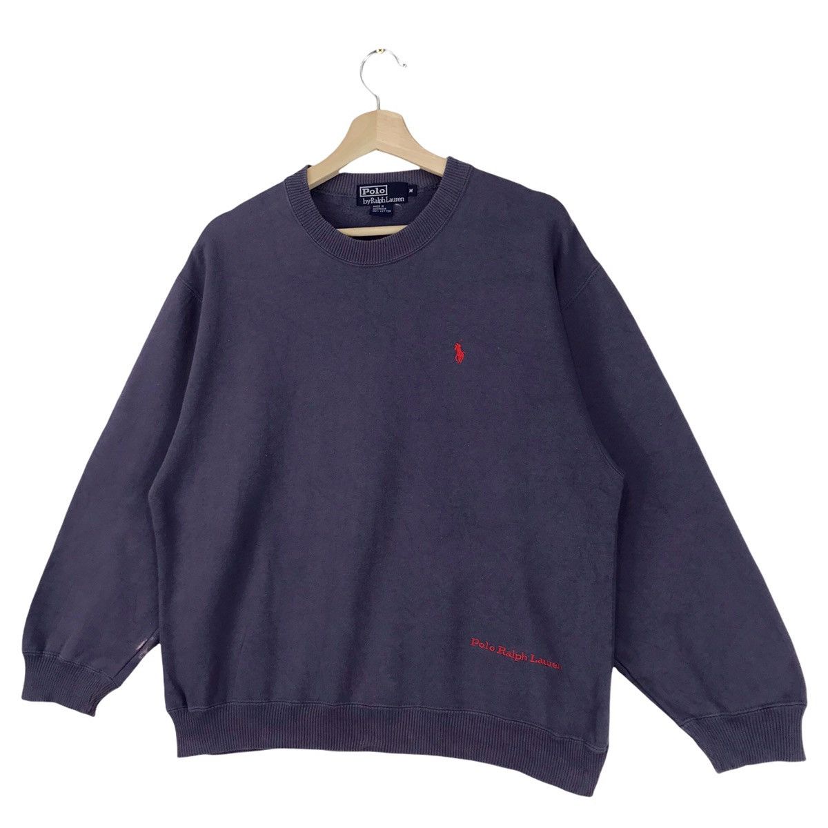 Polo Ralph Lauren × Ralph Lauren × Vintage Vintage 90’s Polo Ralph Lauren Sweatshirt Crewneck Size US M / EU 48-50 / 2 - 4 Thumbnail