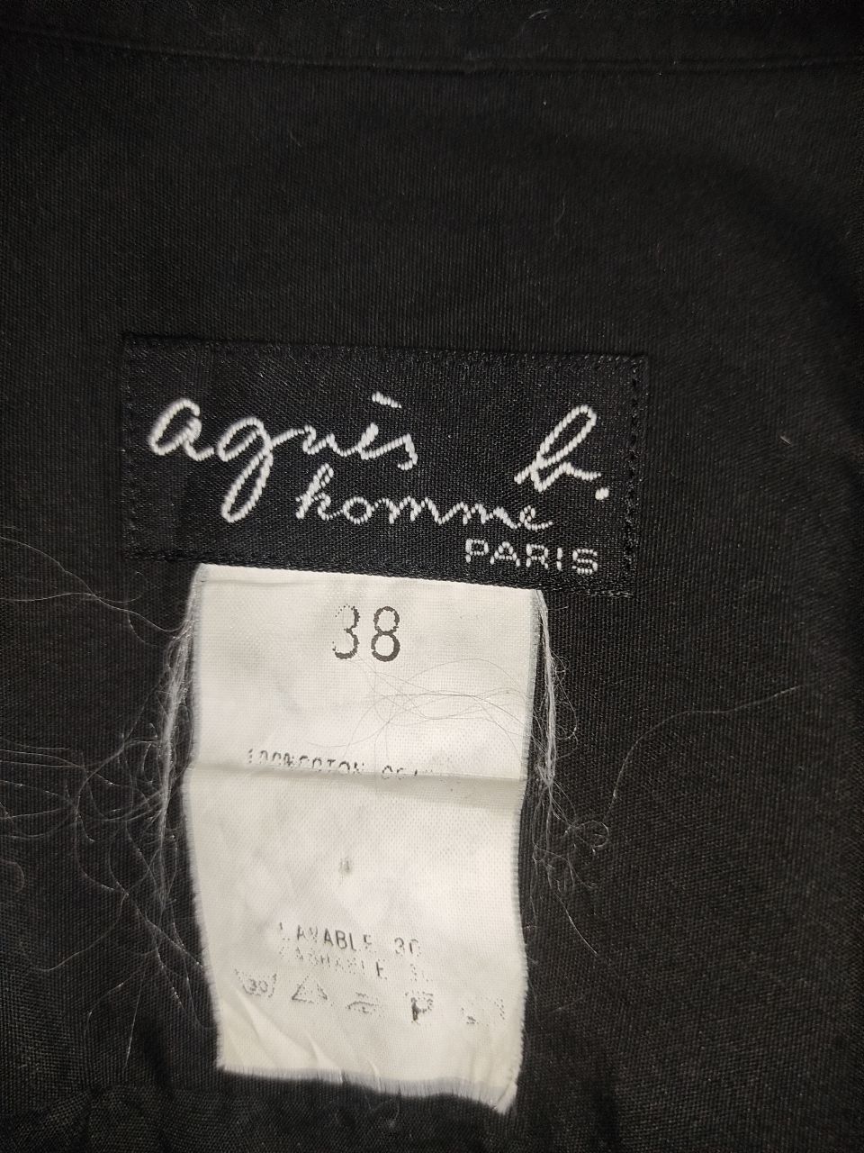 Agnes B. Zipper Black Jacket