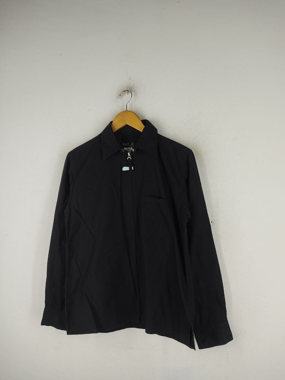 Agnes B. Zipper Black Jacket