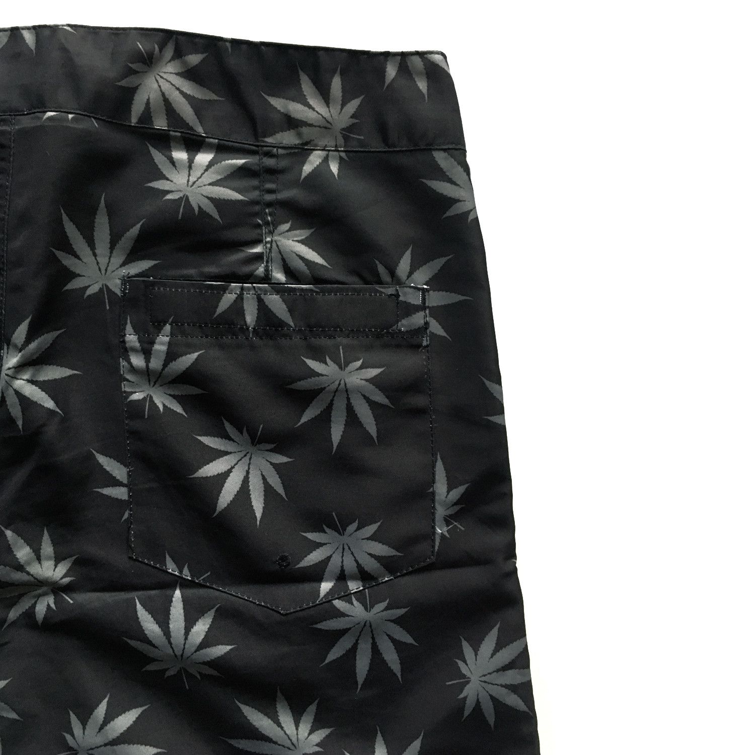 Huf Plantlife Black Board Shorts Size US 30 / EU 46 - 5 Thumbnail