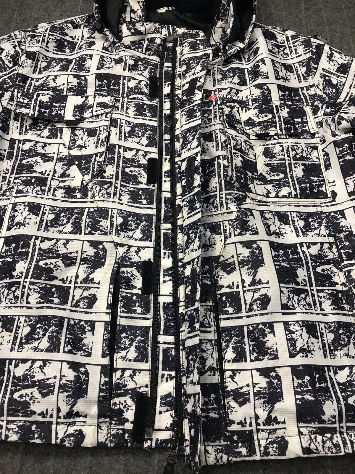 Airwalk × Japanese Brand Vintage Airwalk Jacket Ski Zipper Hoodie Style Size US XL / EU 56 / 4 - 12 Thumbnail